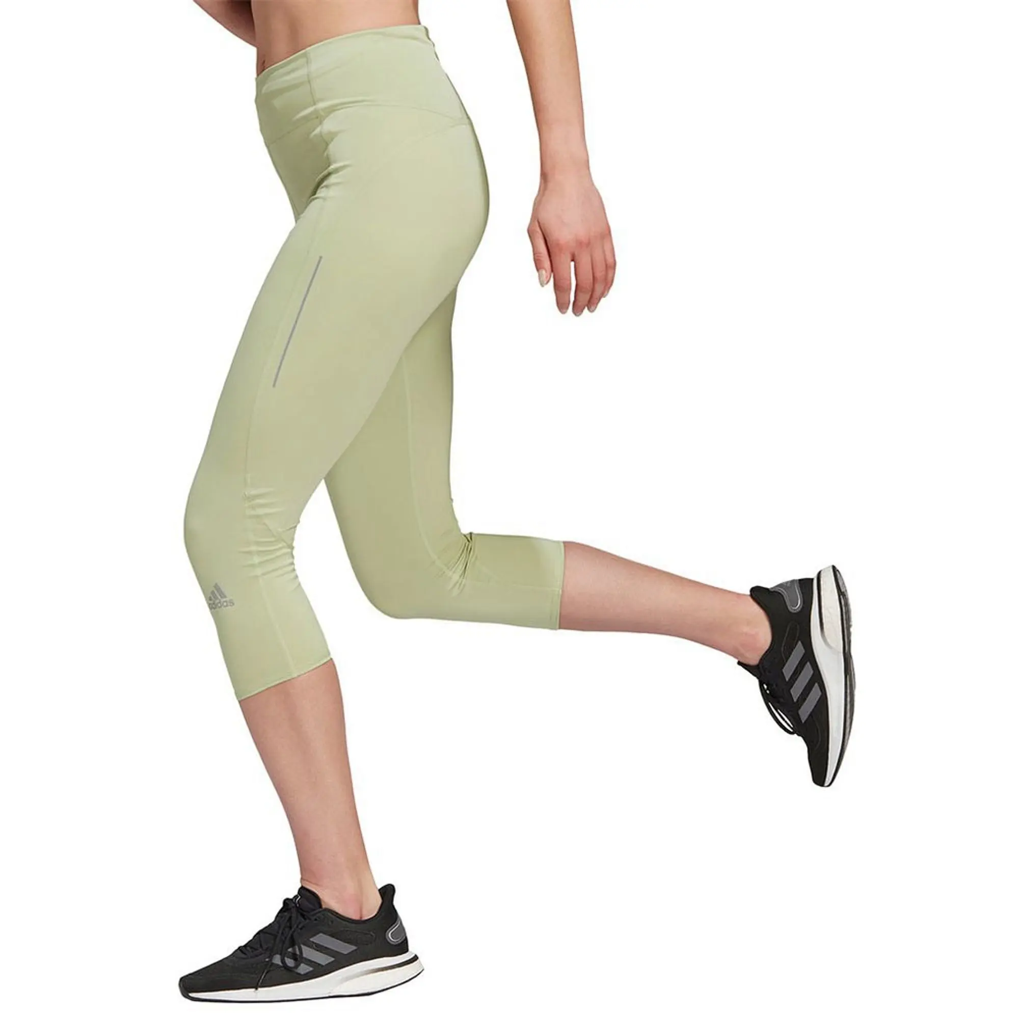 adidas Womens Own The Run 3 4 Leggings