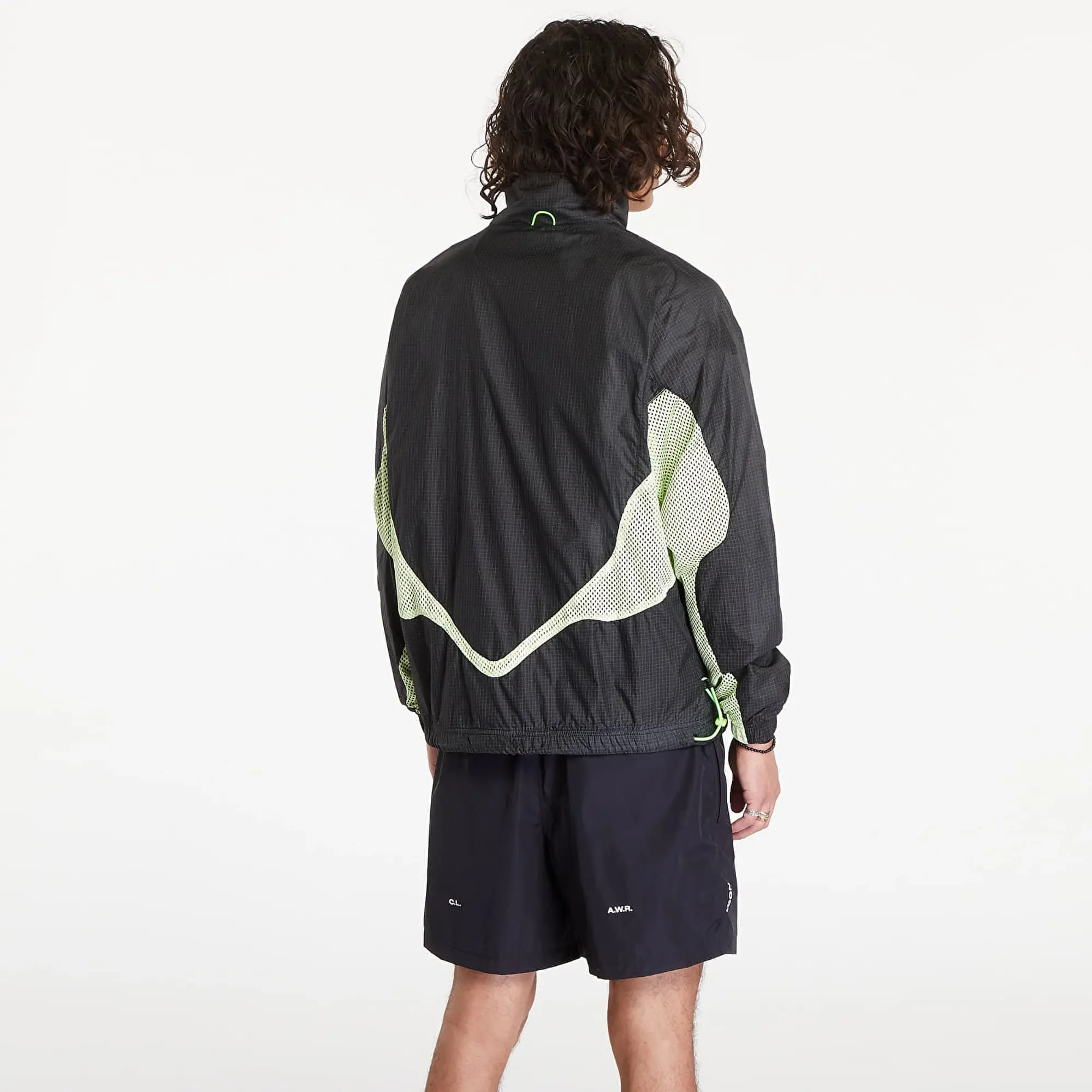 Nike Jordan Jacket Jordan 23 Engineered Track Jacket Black/ Lt Liquid Lime/ Electric Green M