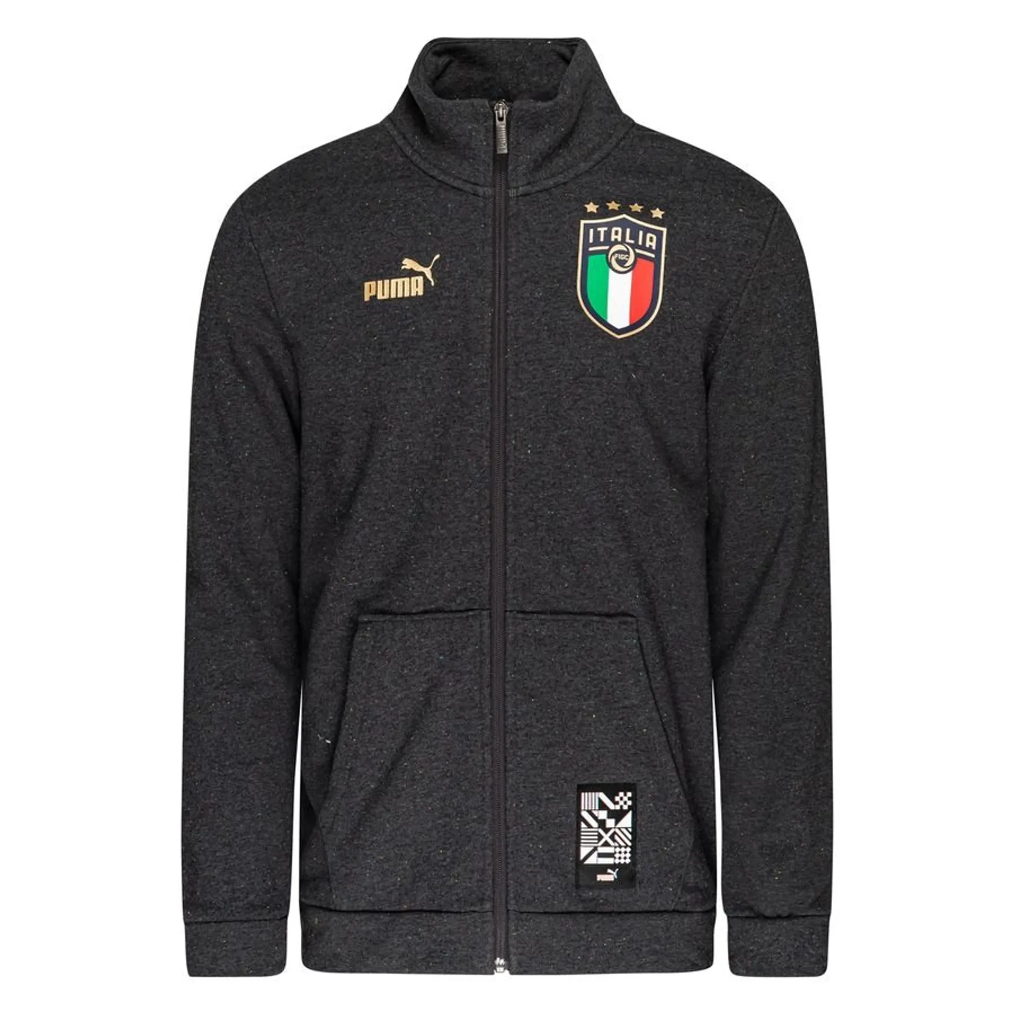Italy FtblCulture Track Jacket (Dark Grey) 2022-2023 Men's Size: Medium Made By: Puma