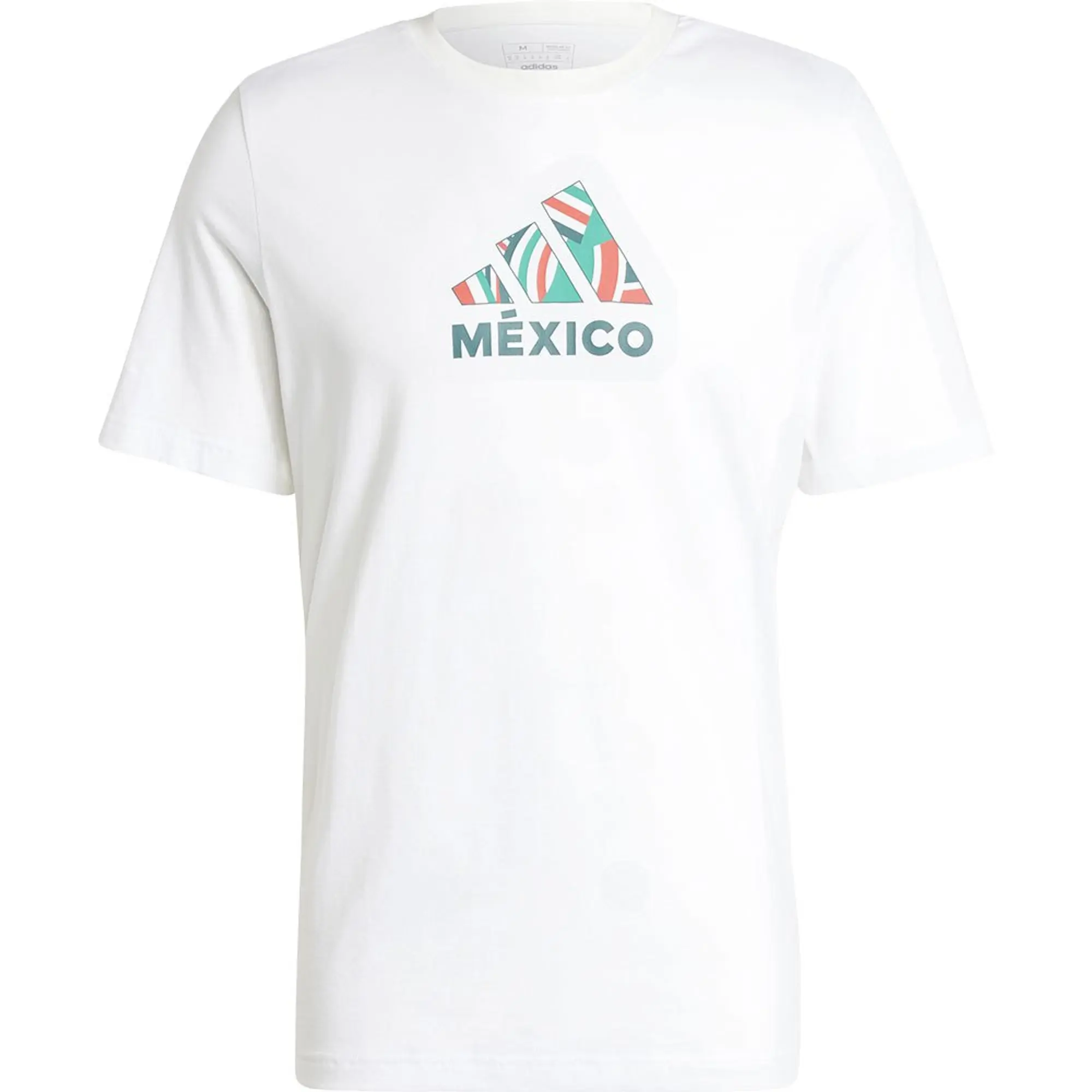 adidas Mex Fan G T T-Shirt Mens - White