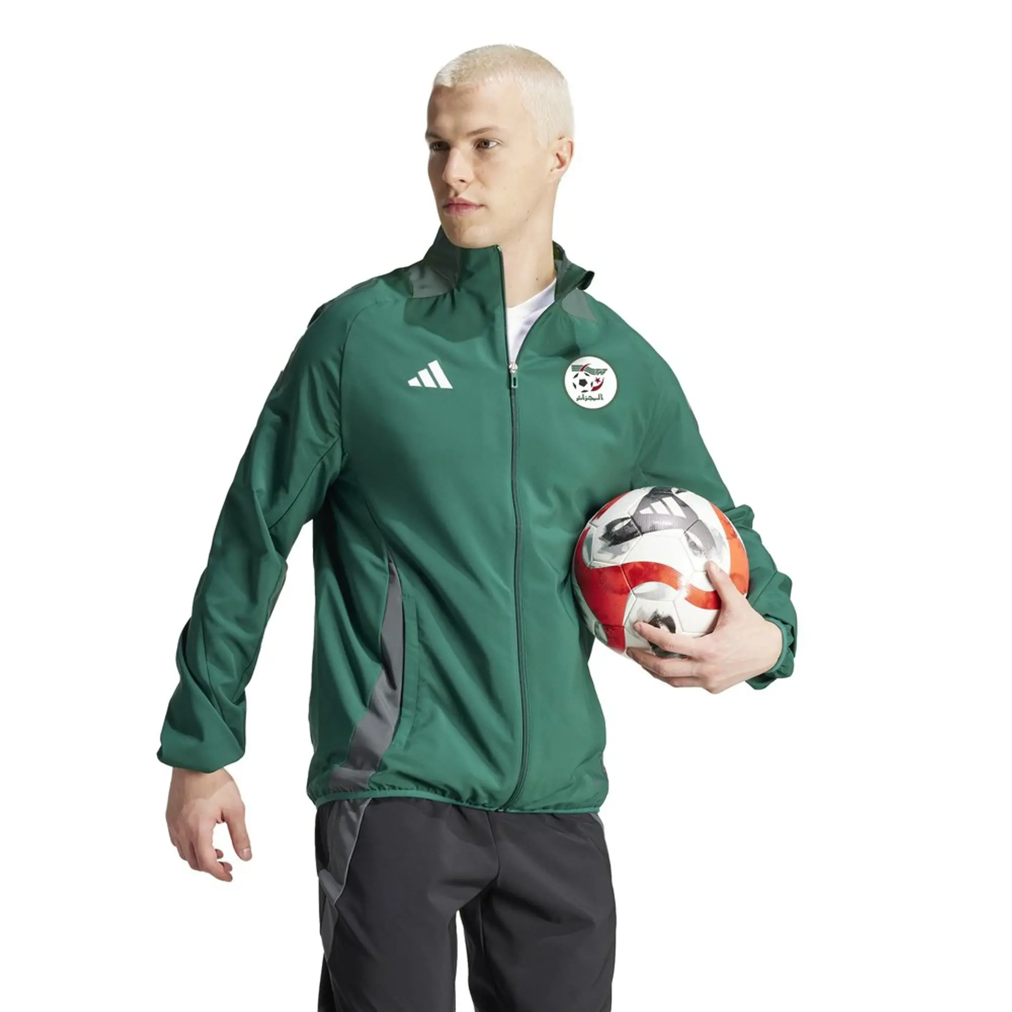 adidas Algeria Presentation Jacket - Green - Mens