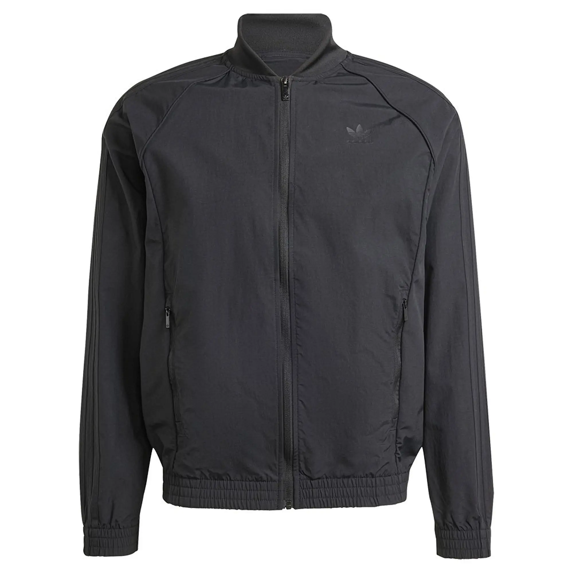 adidas Originals Woven Superstar Track Top - Black - Size XL - Black