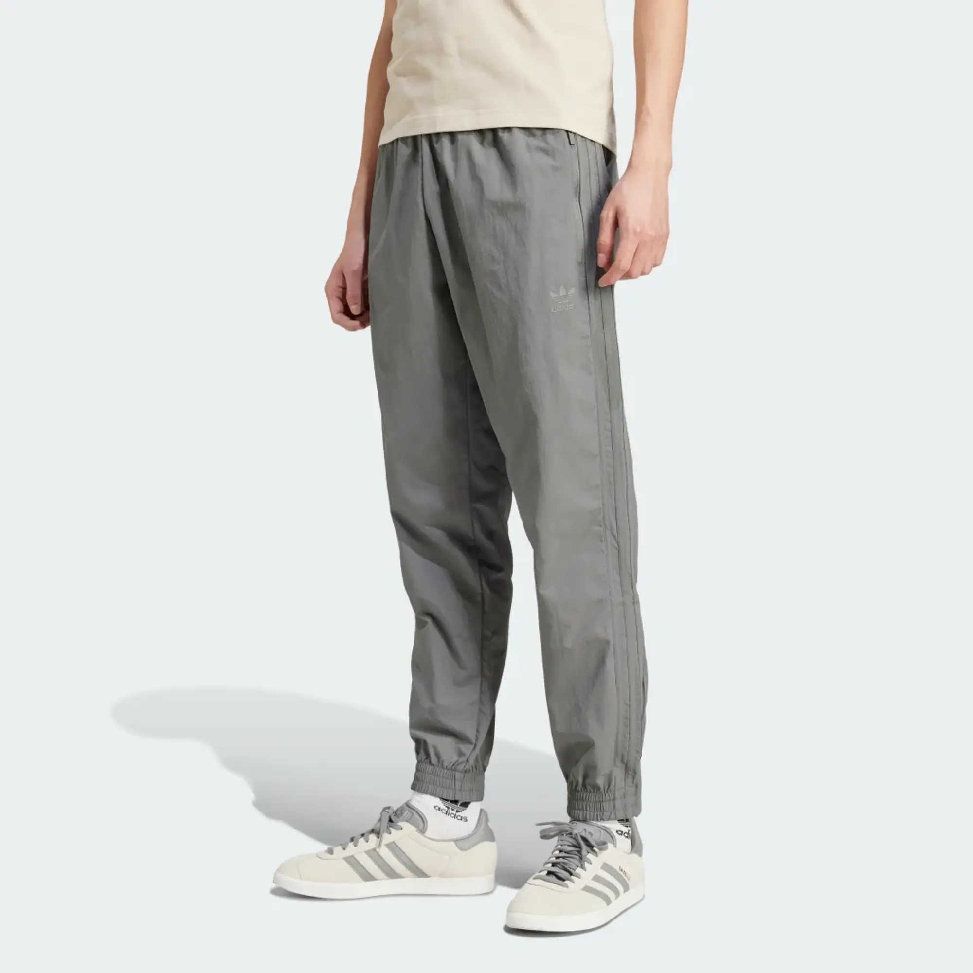 adidas Originals Woven Superstar Track Pant - Grey - Size XL - Grey