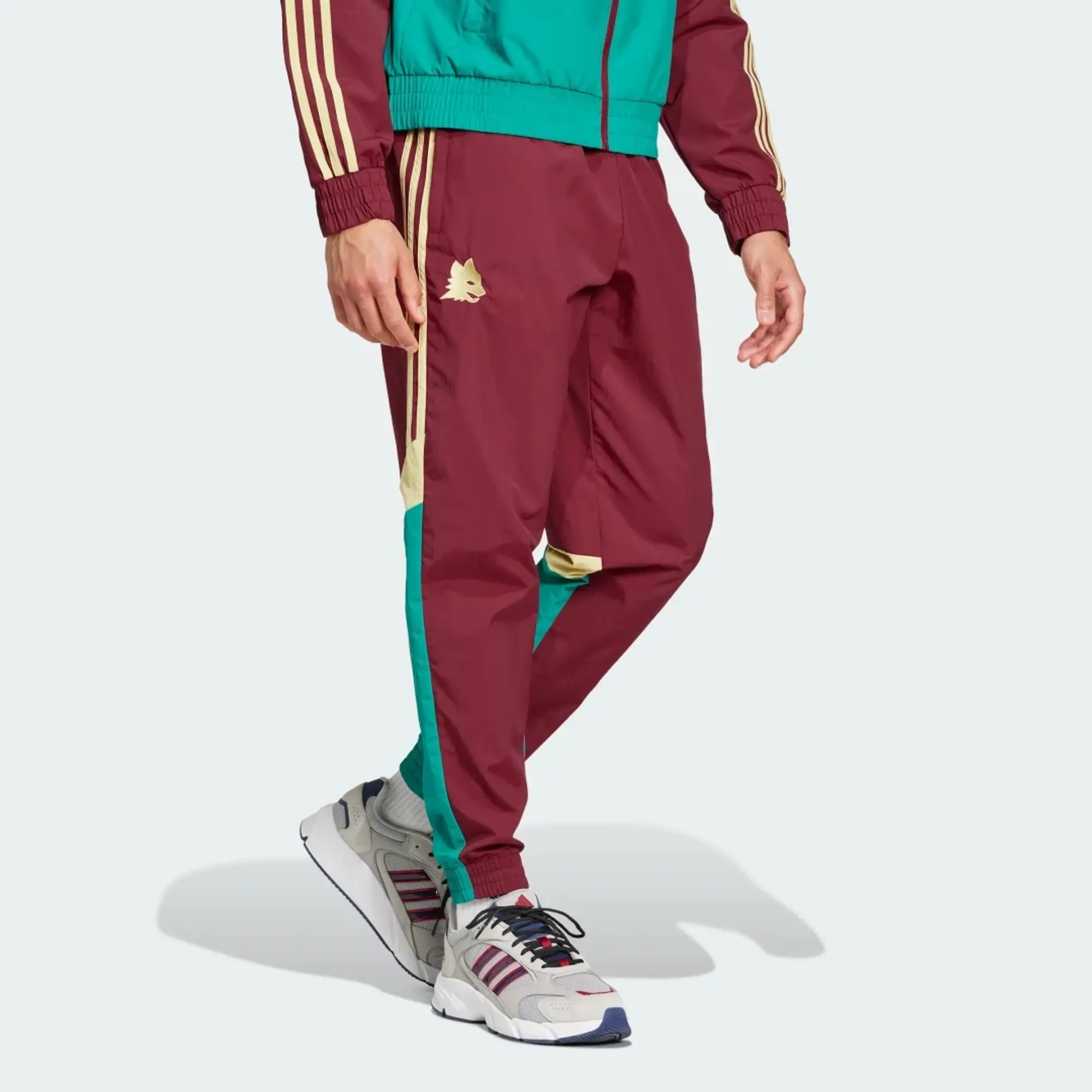 adidas AS Roma SZN Track Pants - Red - Mens