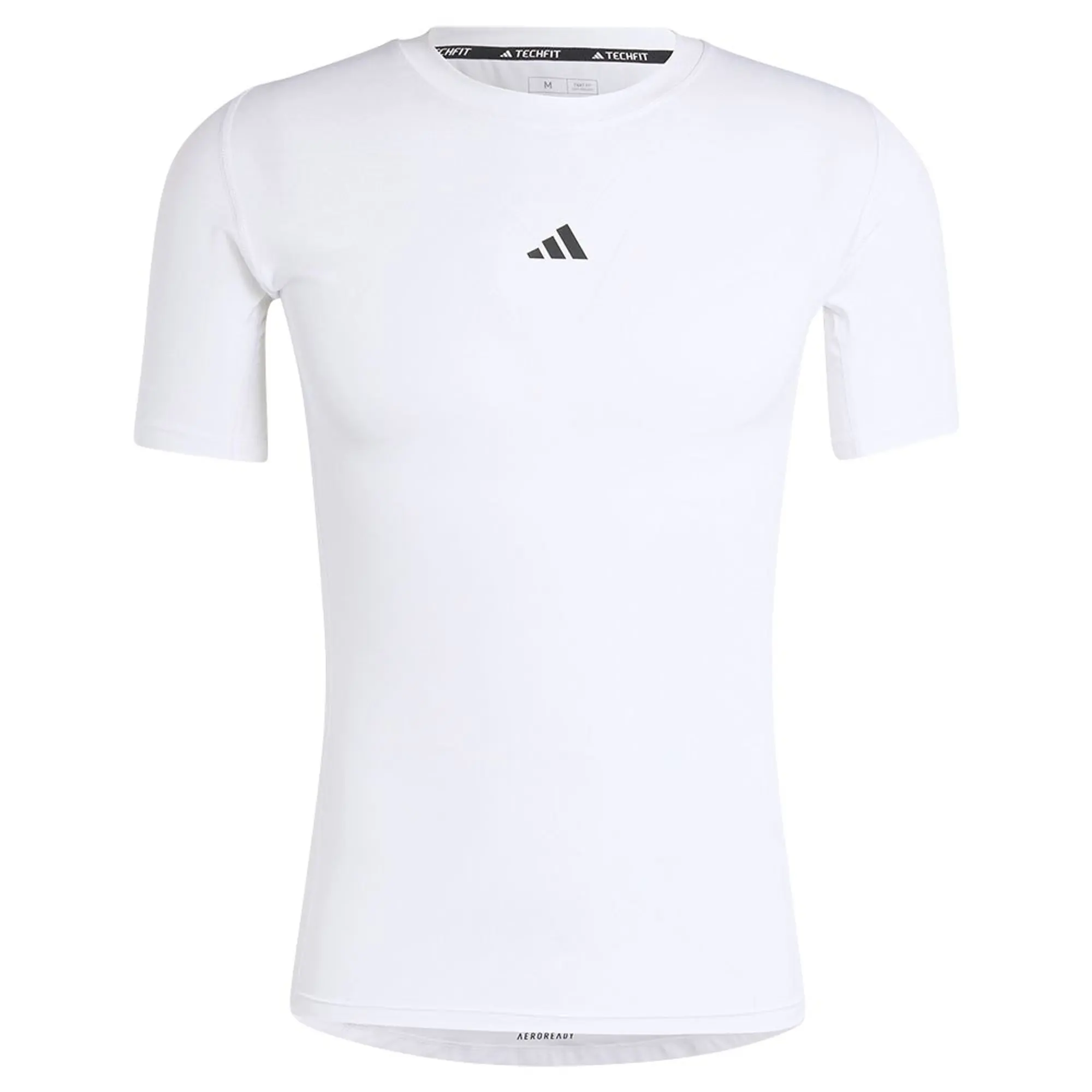 Adidas Techfit Short Sleeve T-shirt  - White