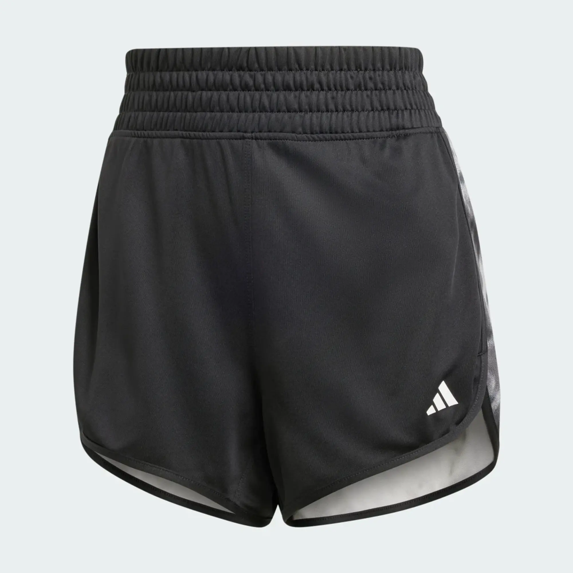 Adidas Pacer Training Essentials Allover Print Flower Tie Dye Knit Shorts  - Black