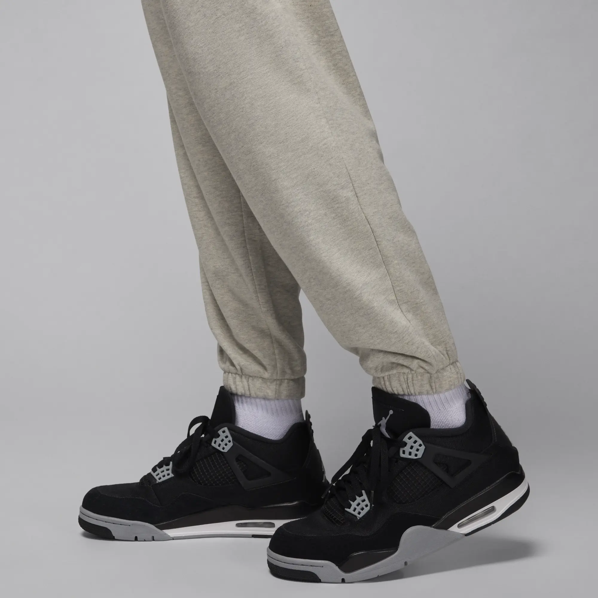 Nike Jordan Sport Crossover Men's Dri-FIT Fleece Trousers - Grey - Cotton/Polyester