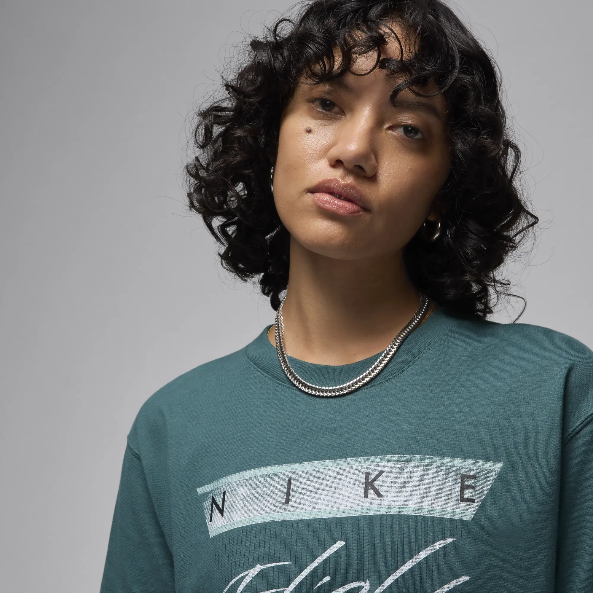 Nike Jordan Flight Heritage Women's Graphic T-Shirt Green