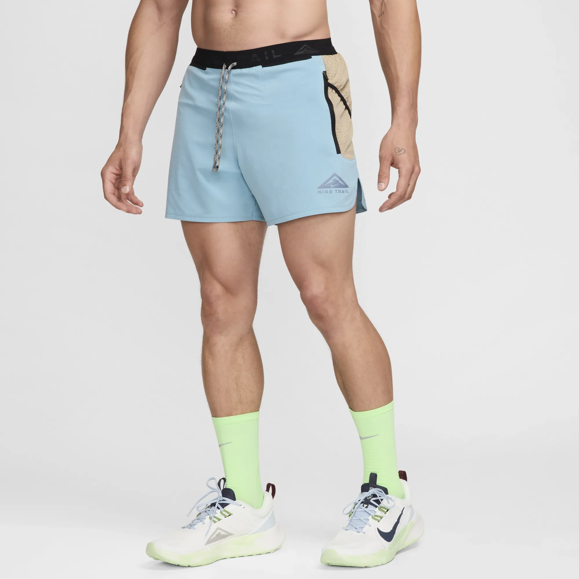 Nike Dri FIT Second Sunrise 5 Inch Brief Lined Shorts