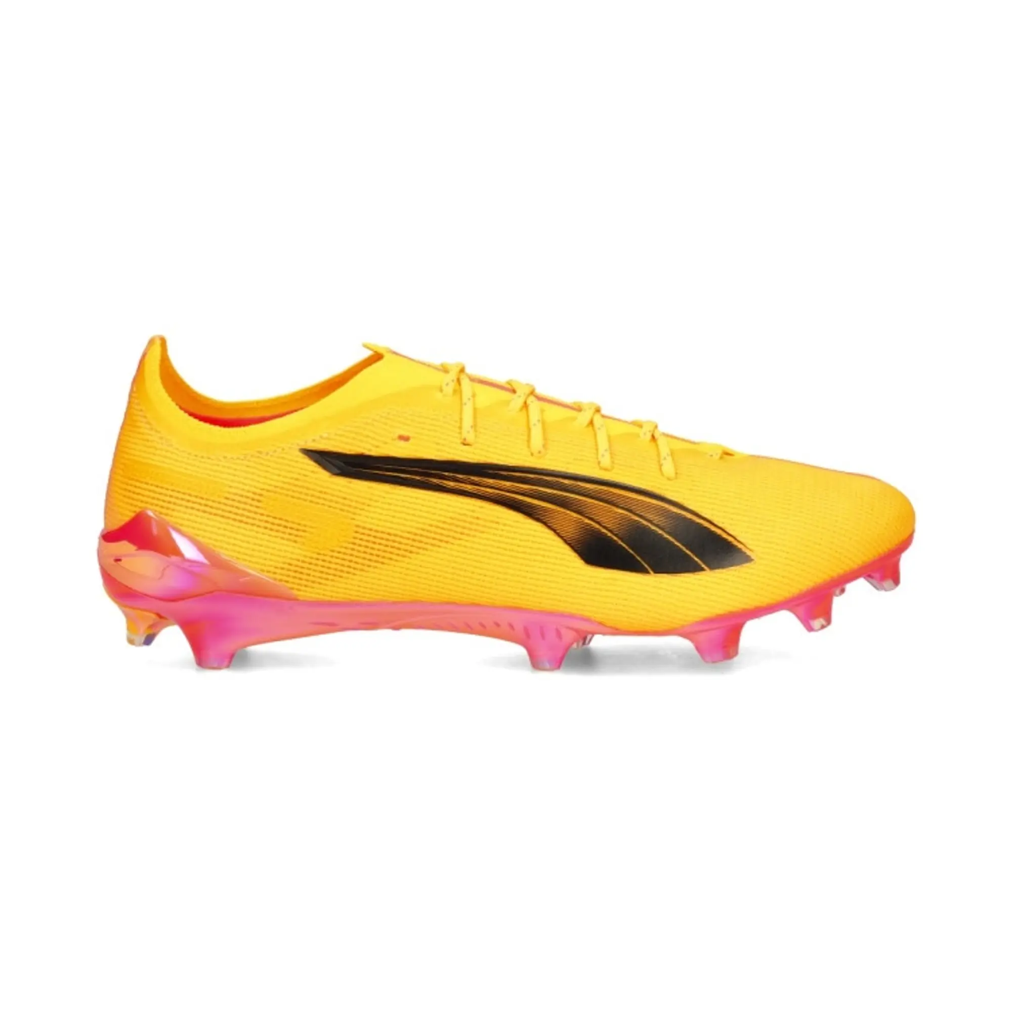 Puma Ultra 5 Ultimate Fg Tricks - Sunset Glow/Sun Stream/Puma Black Limited Edition - ['Orange', 'Pink']