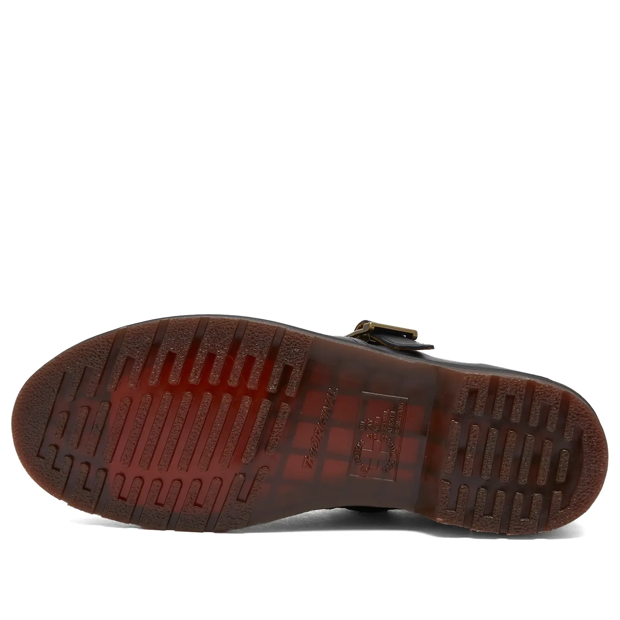 Dr. Martens Men's T-Bar Shoe Black Regency Calf