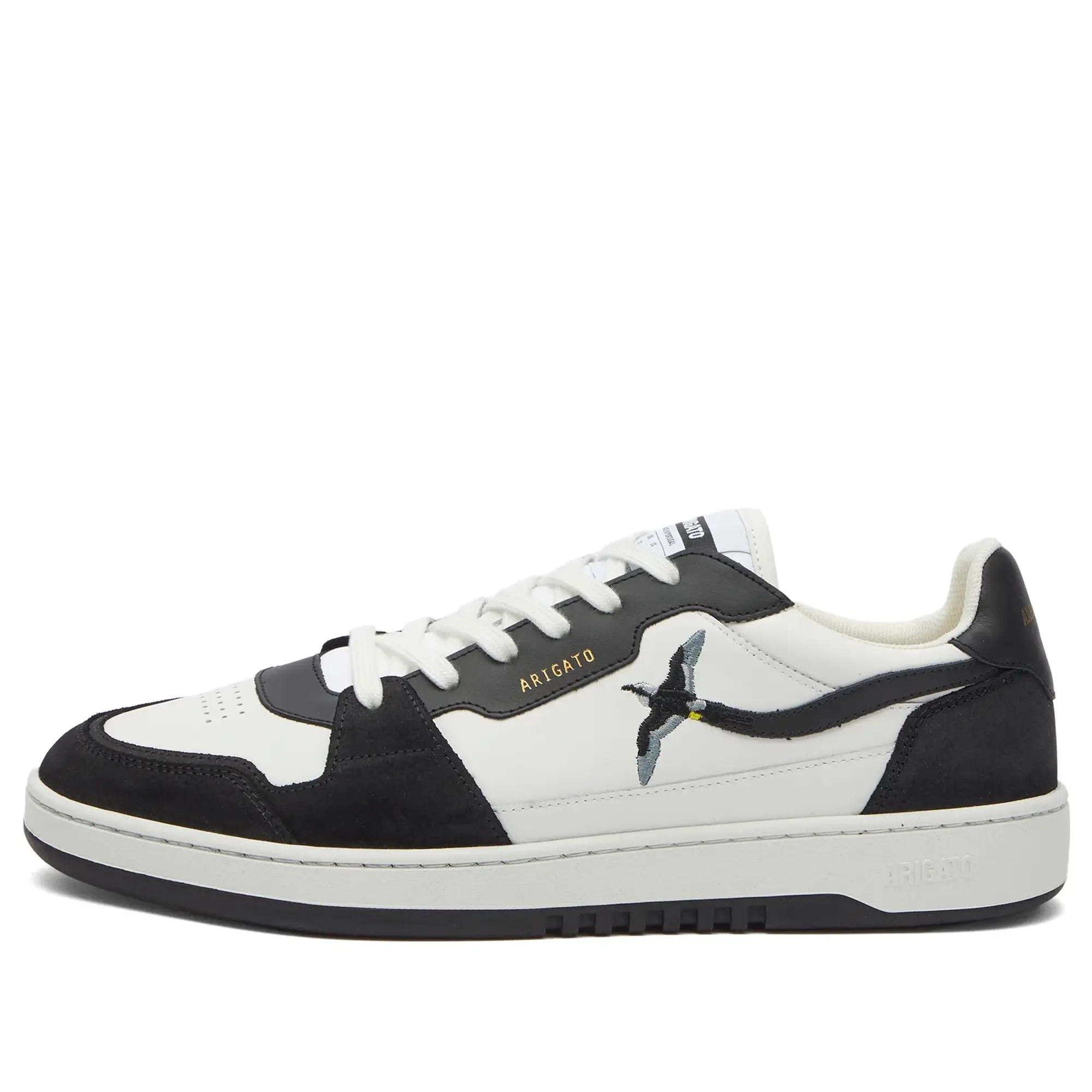 Axel Arigato Men's Dice Lo Bee Bird Sneaker White/Black