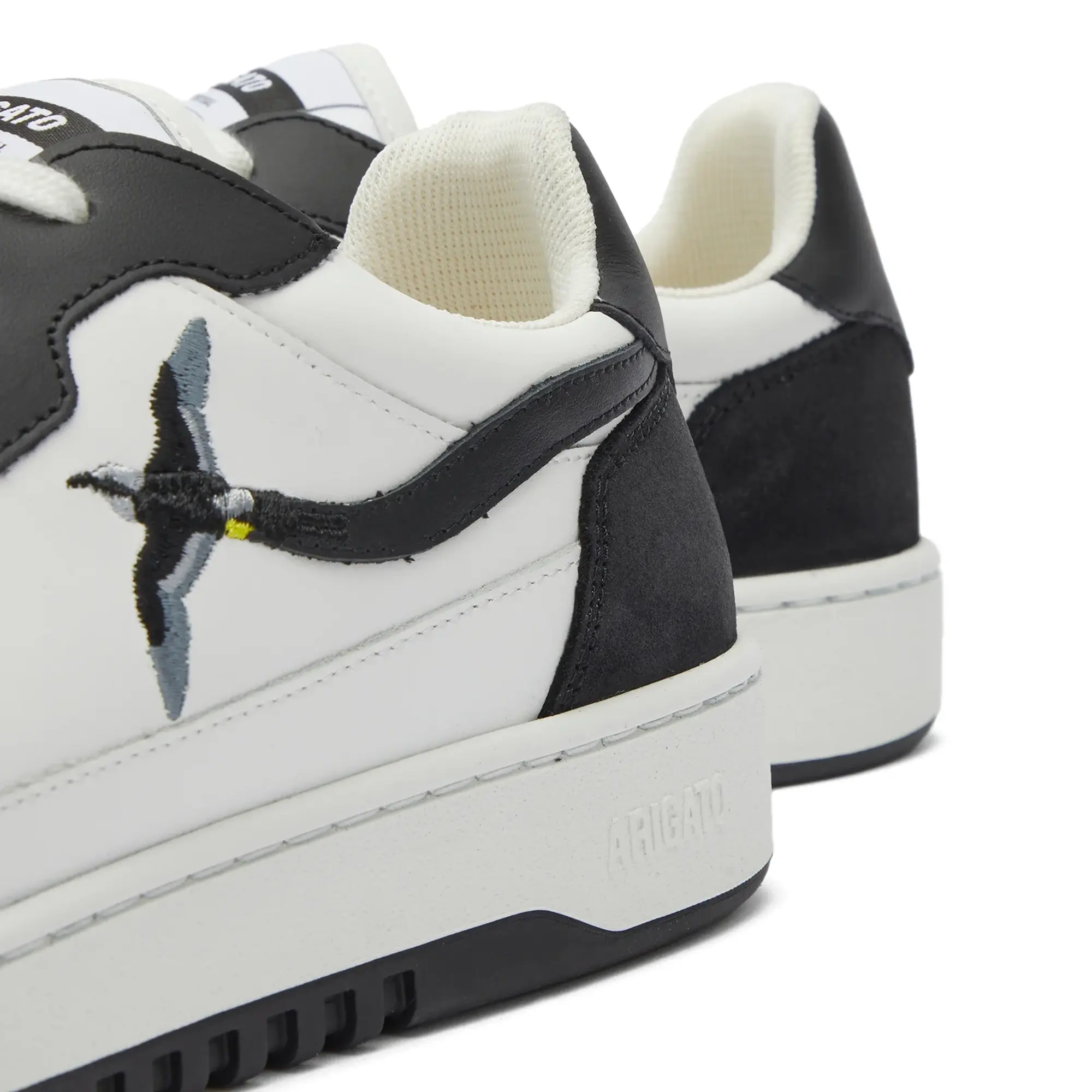 Axel Arigato Men's Dice Lo Bee Bird Sneaker White/Black