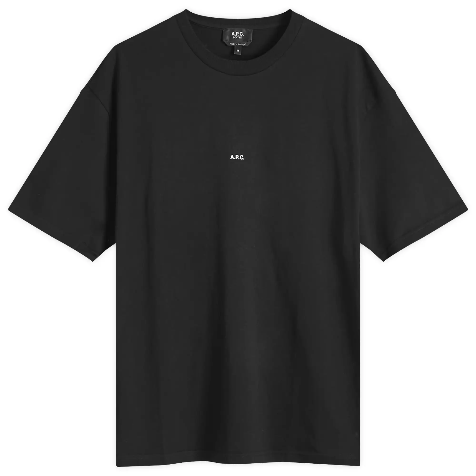 T-Shirt A.P.C. Boxy Micro Logo T-Shirt Black M