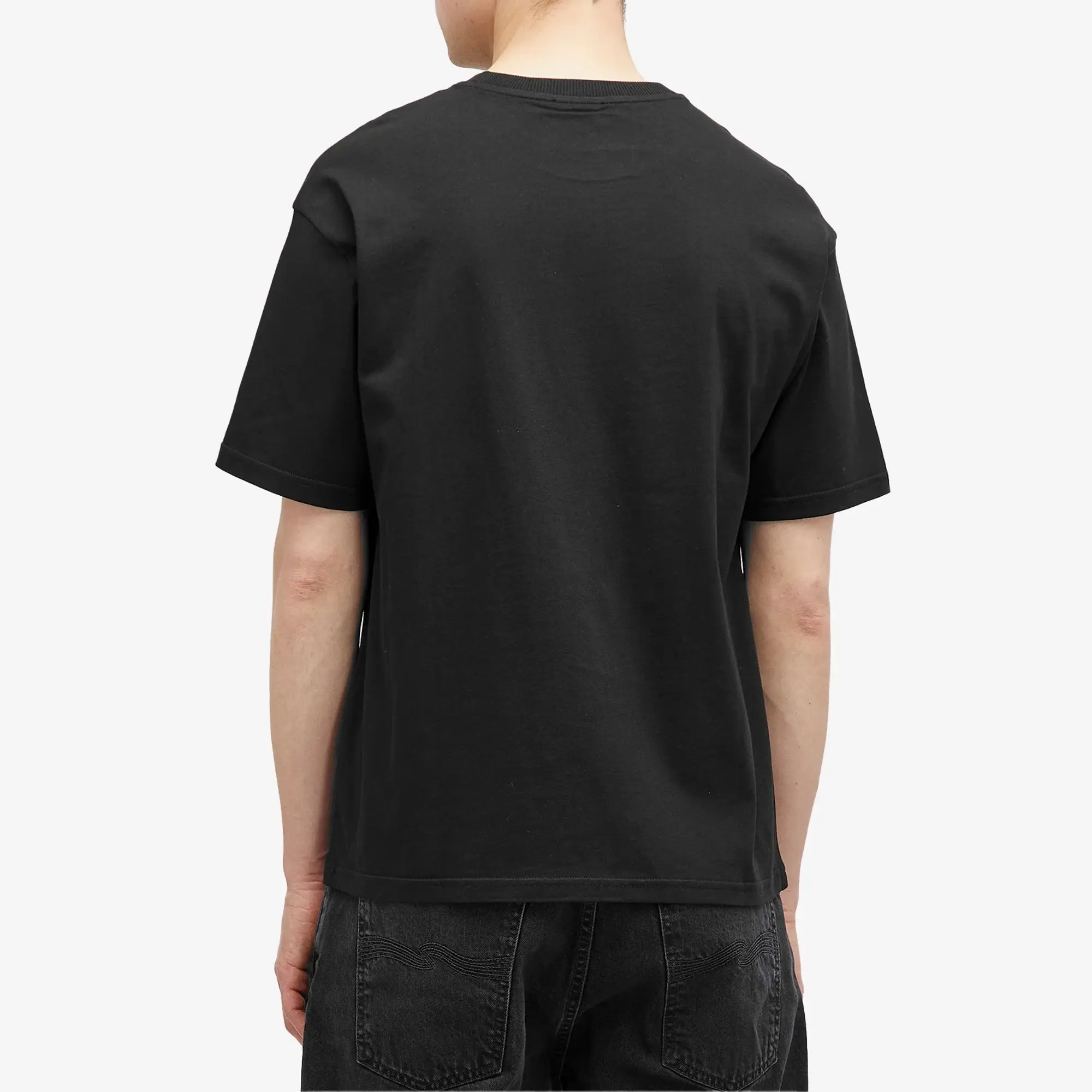 T-Shirt A.P.C. Boxy Micro Logo T-Shirt Black M