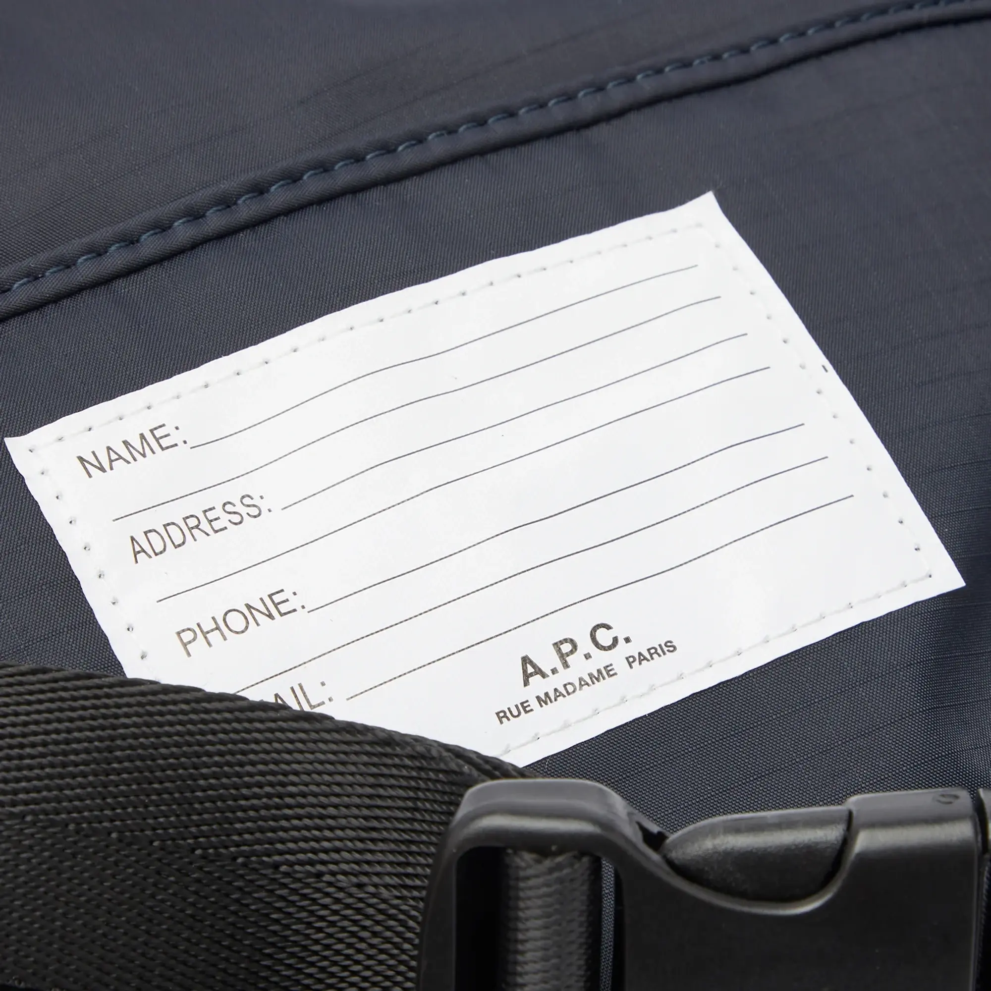 A.P.C. Men's Trek Cross Body Bag Dark Navy