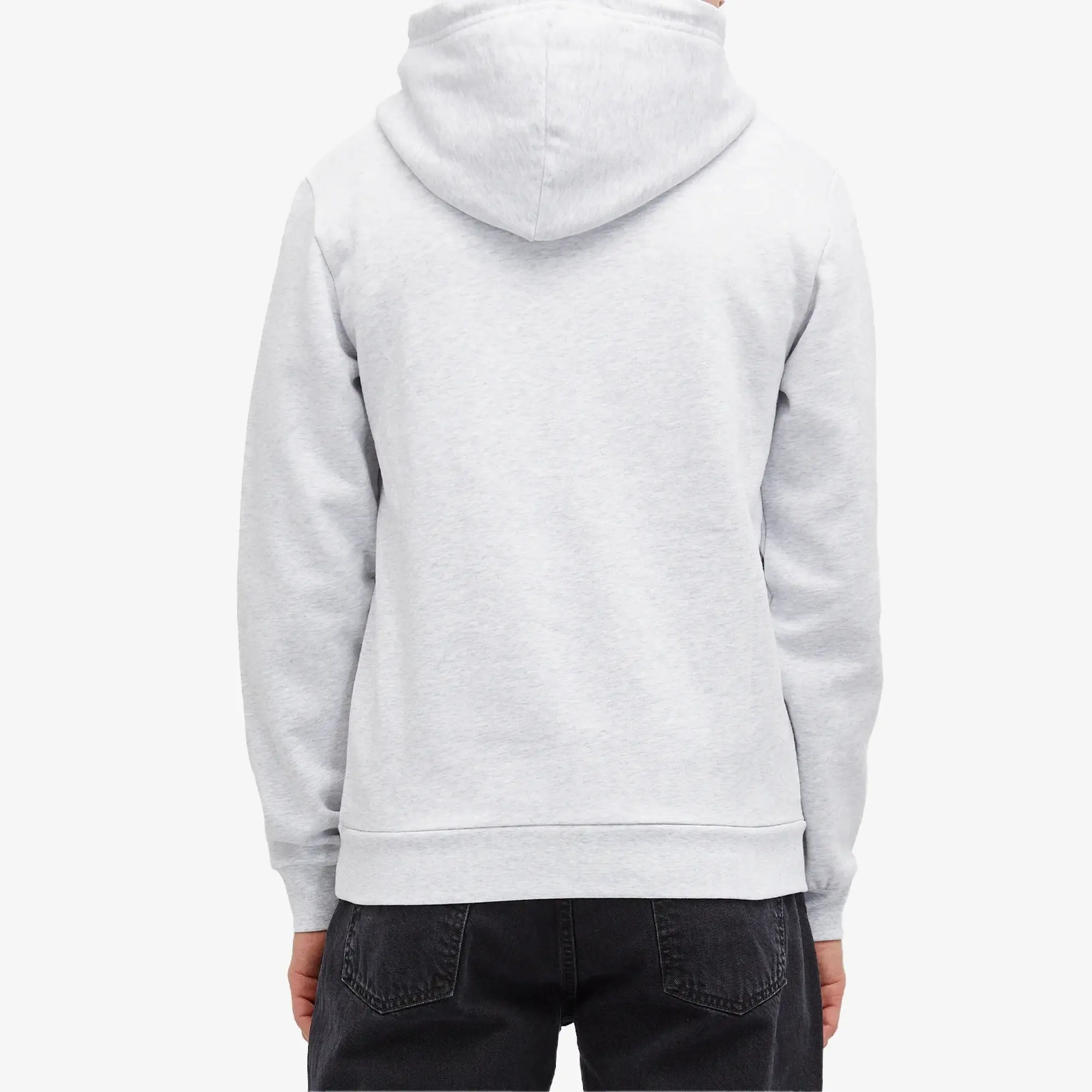 Asics A.P.C. Men's Rue Madame Logo Hoodie Heather Grey/Black