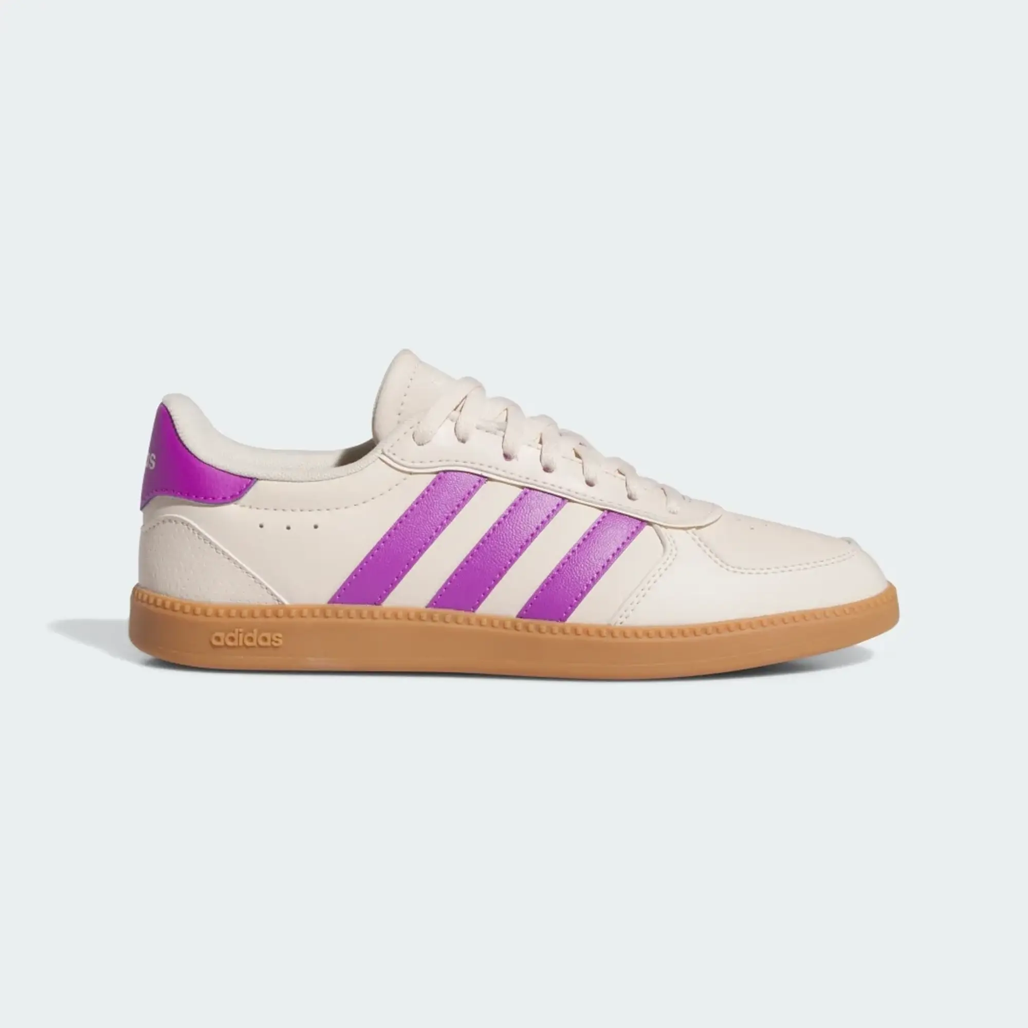 adidas  BREAKNET SLEEK  women's Shoes (Trainers) in Beige