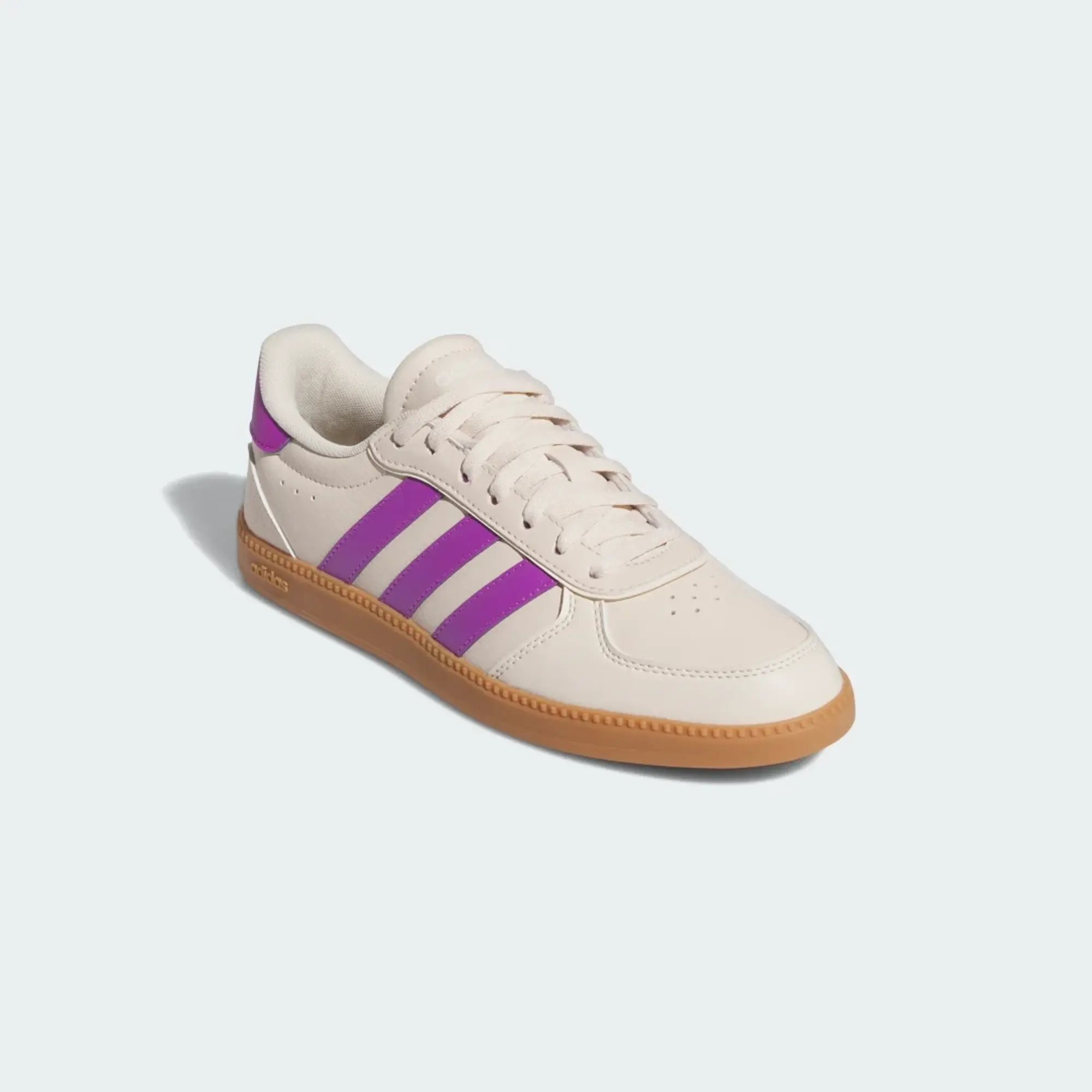 adidas  BREAKNET SLEEK  women's Shoes (Trainers) in Beige