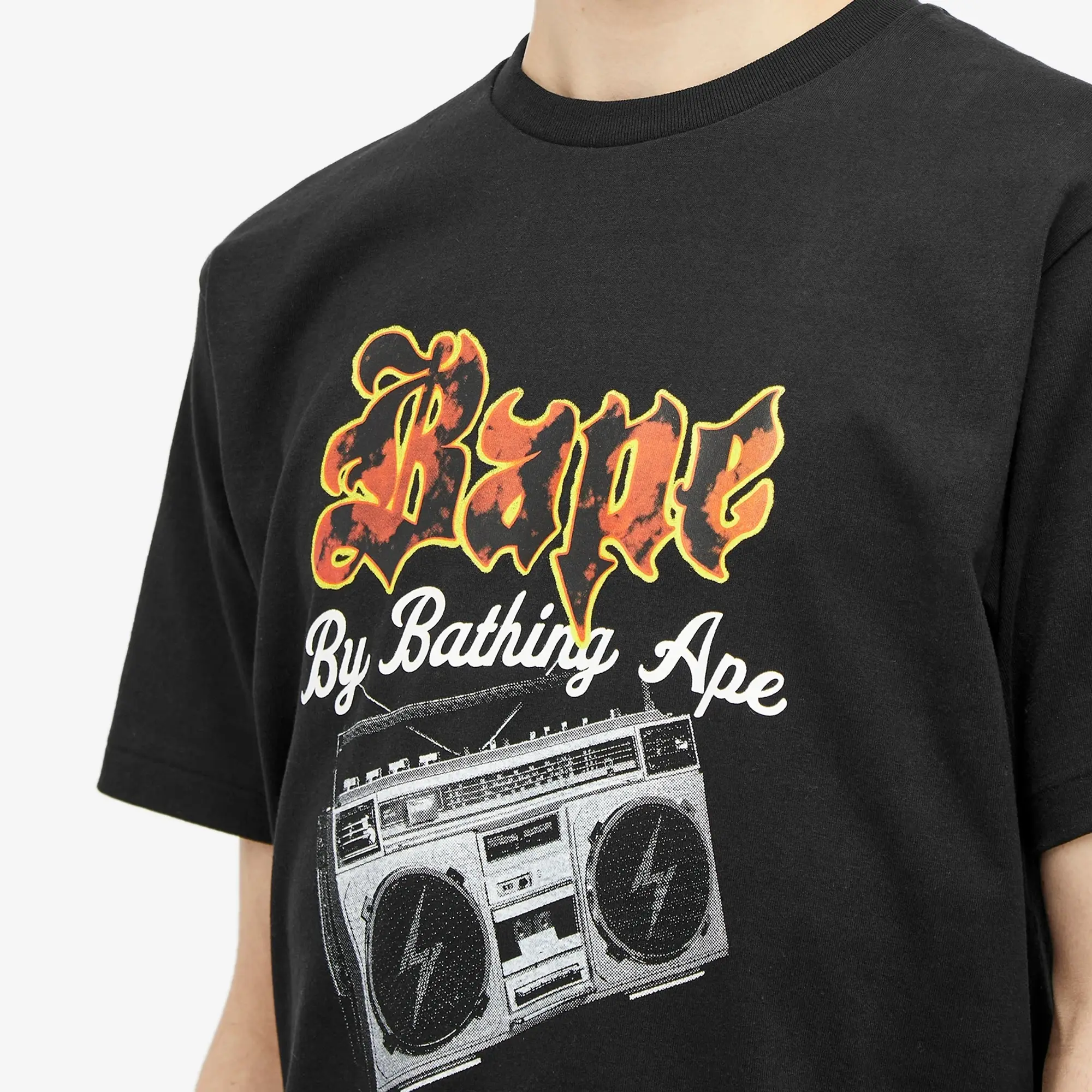 A Bathing Ape Men's Bape Boombox T-Shirt Black