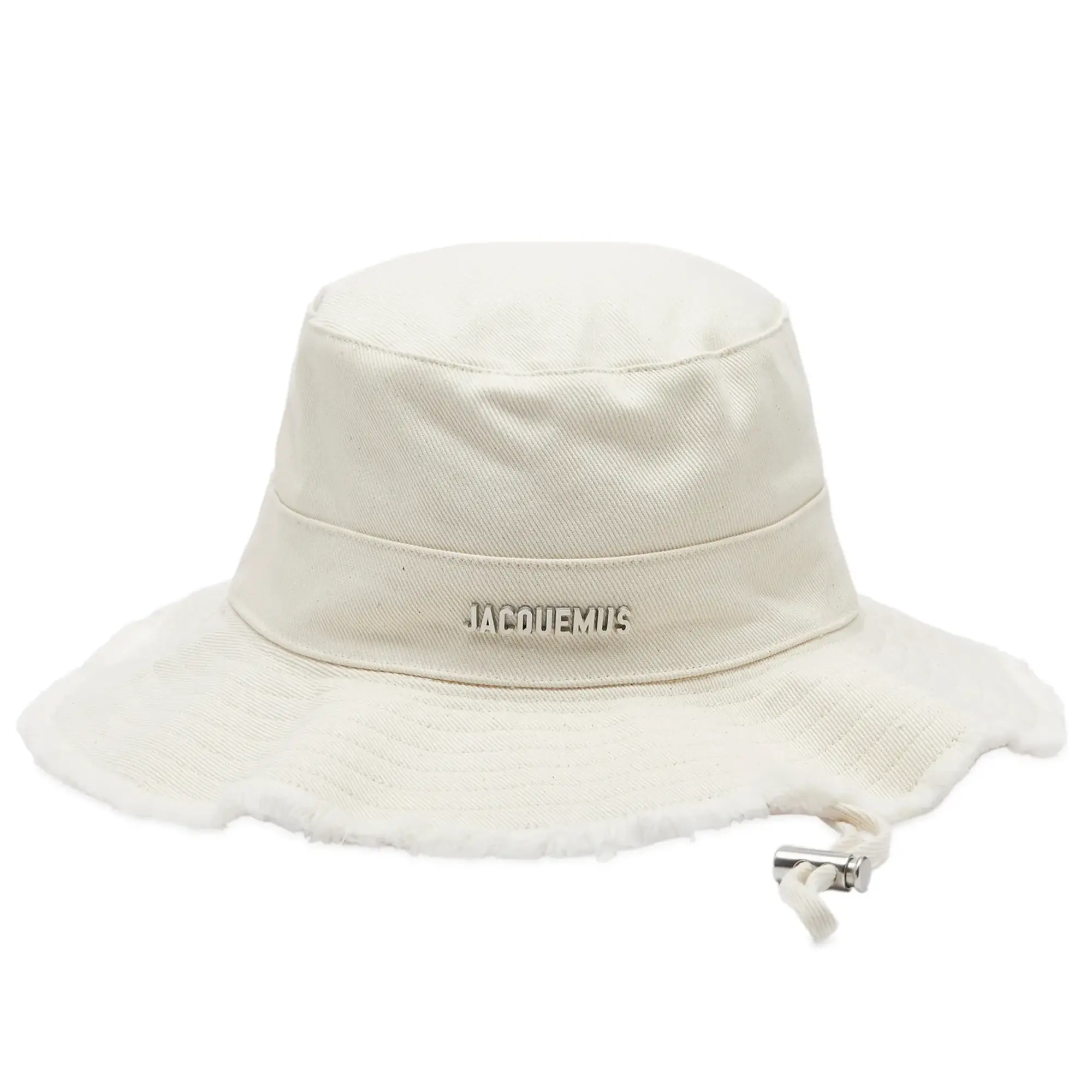 Jacquemus Men's Le Bob Artichaut Bucket Hat Off-White
