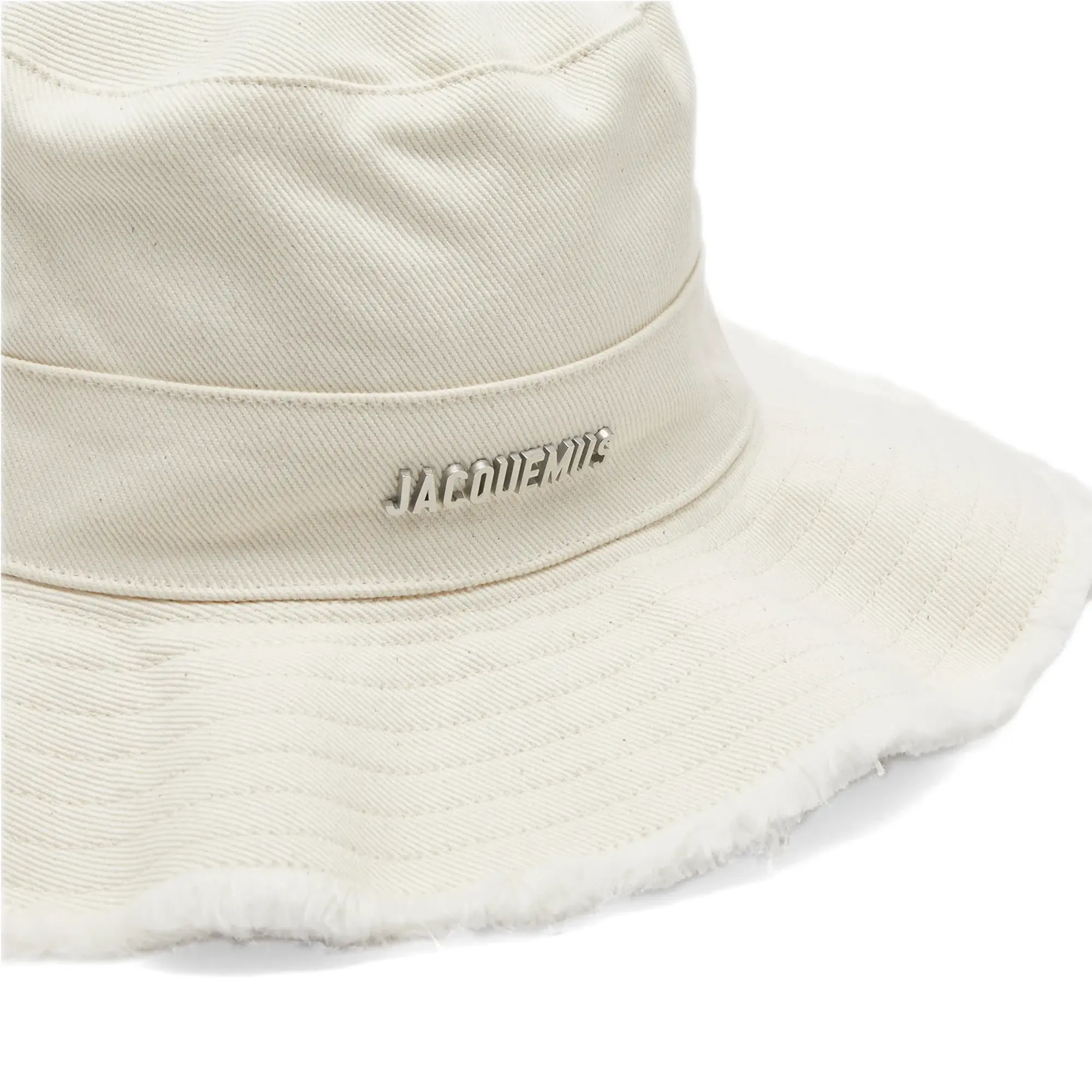 Jacquemus Men's Le Bob Artichaut Bucket Hat Off-White