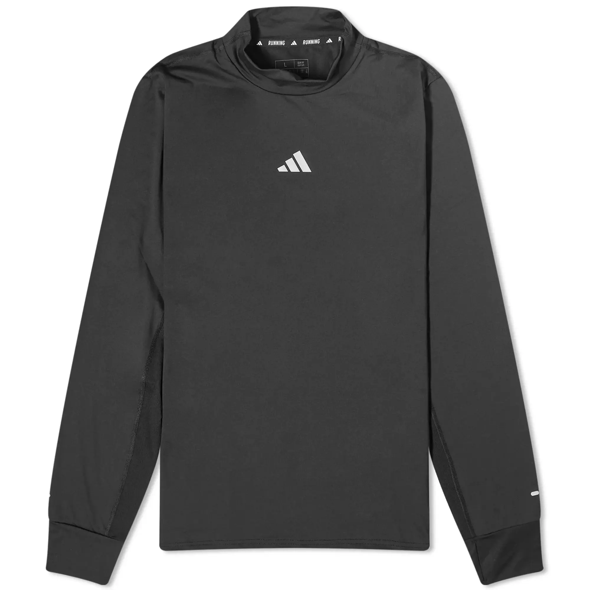 Adidas Men s Ultimate Long Sleeve T Shirt Black IM4198 FOOTY.COM