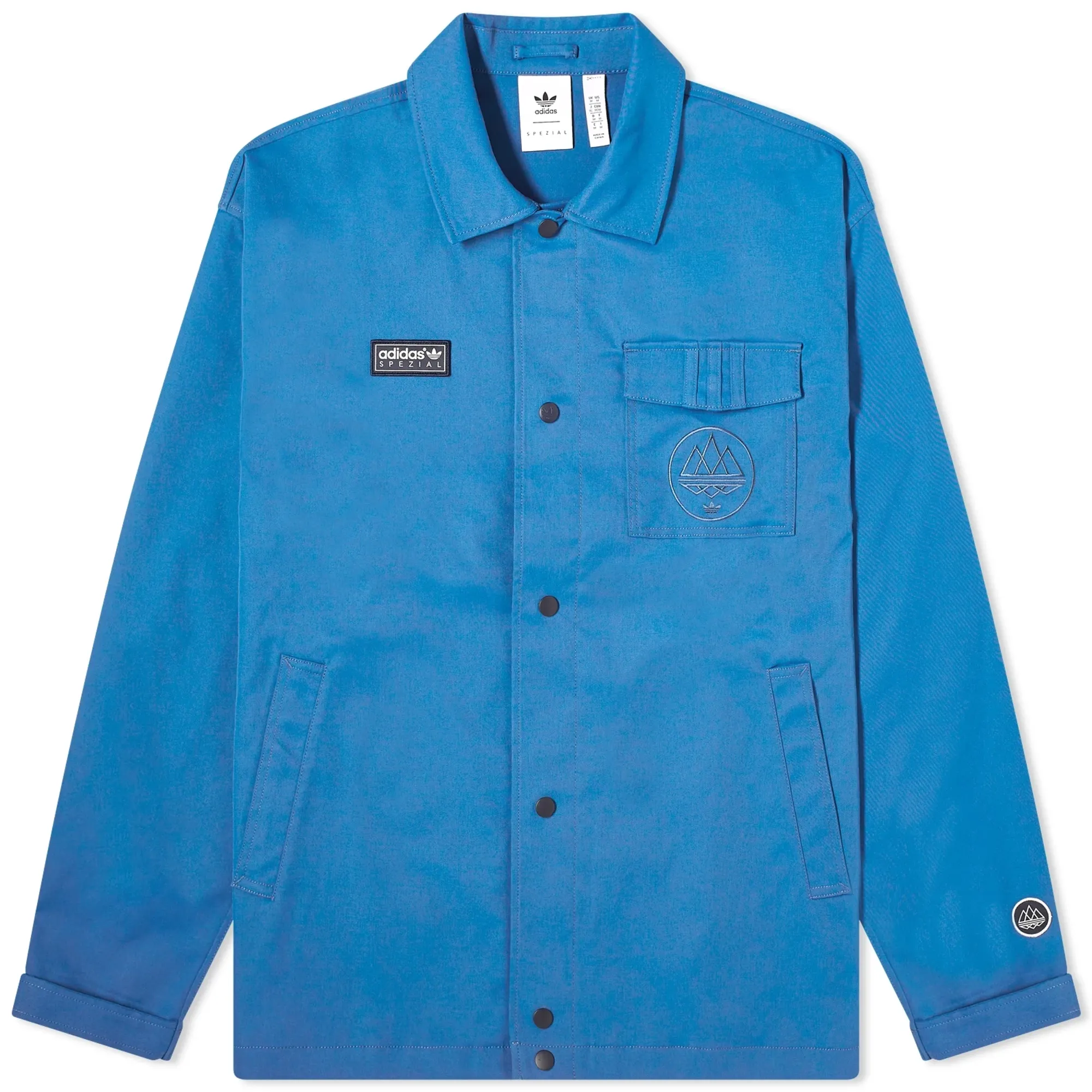 Adidas Men's SPZL Wingrove Jacket Core Blue | IT4262 | FOOTY.COM