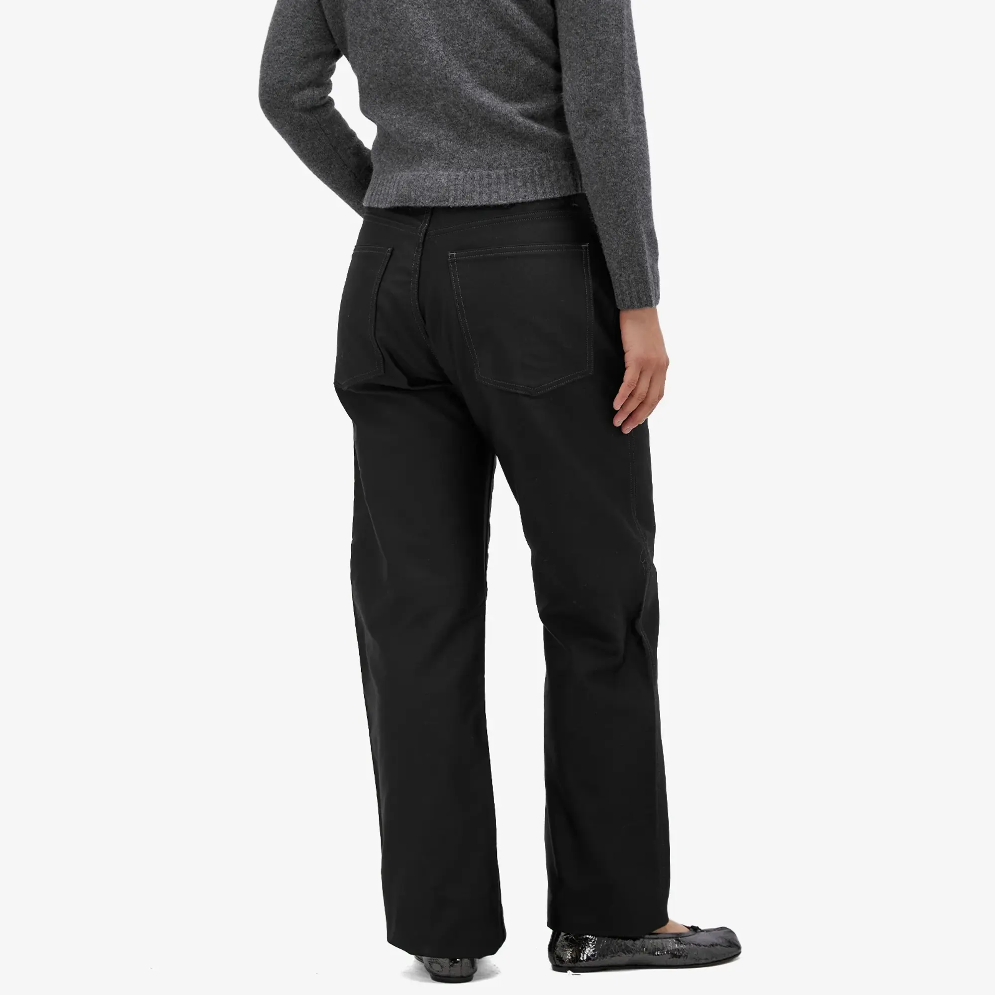 Maison Margiela Women's 5-Pocket Pants Black