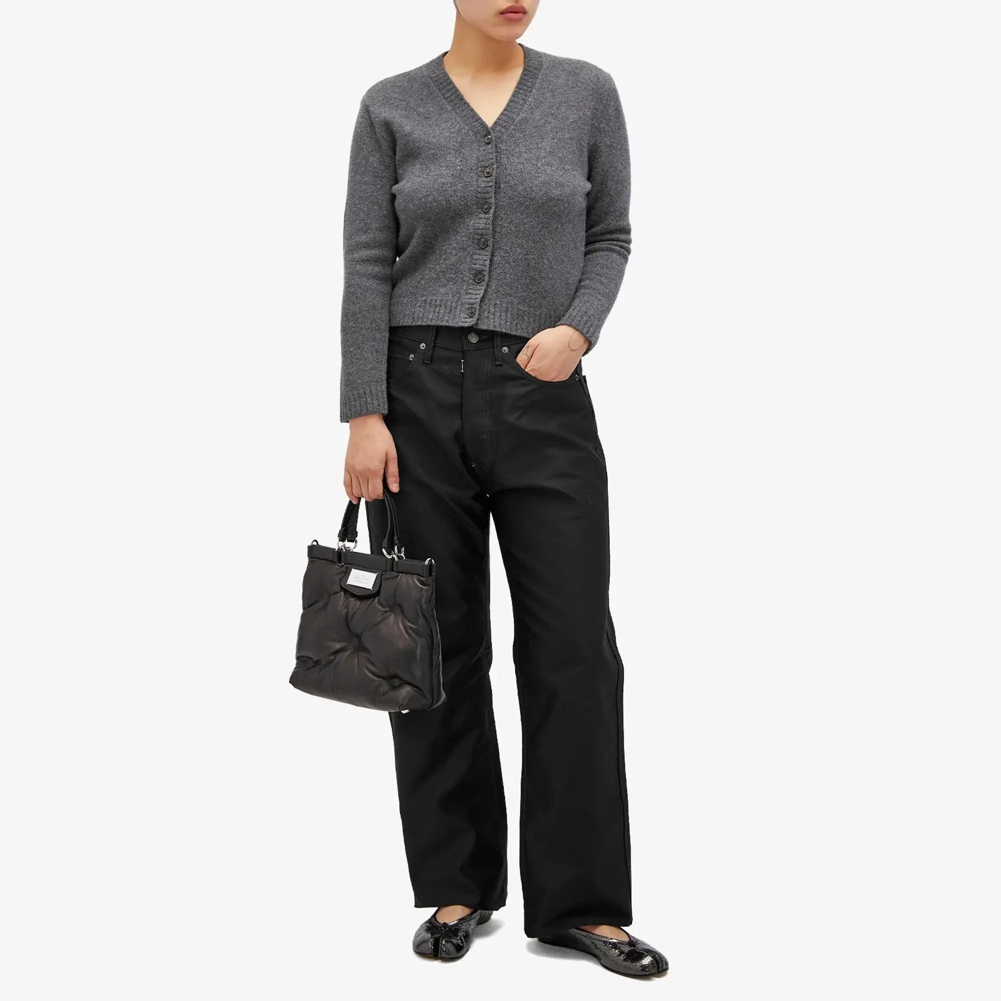 Maison Margiela Women's 5-Pocket Pants Black
