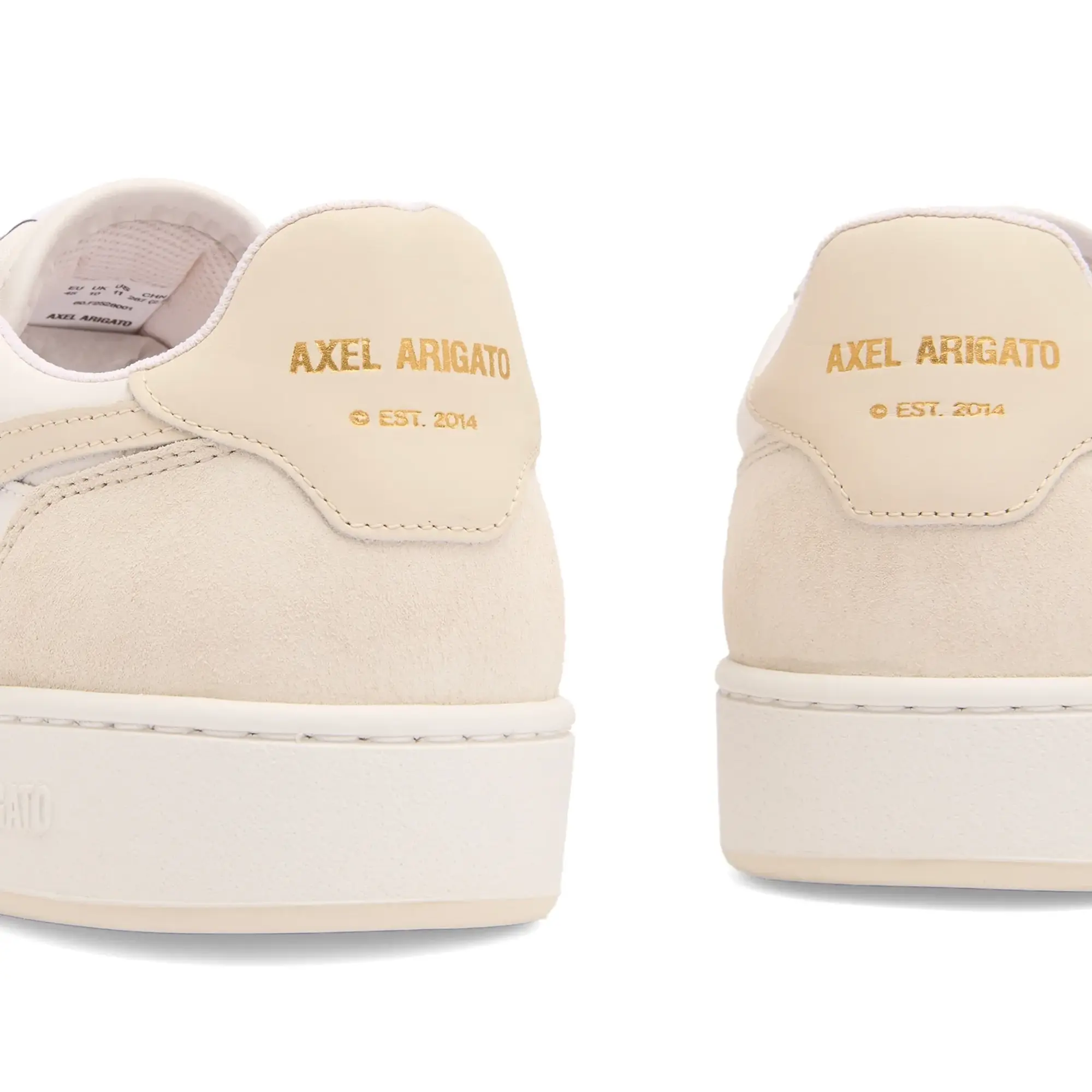 Axel Arigato Men's Dice Lo Bee Bird Sneaker White/Off White
