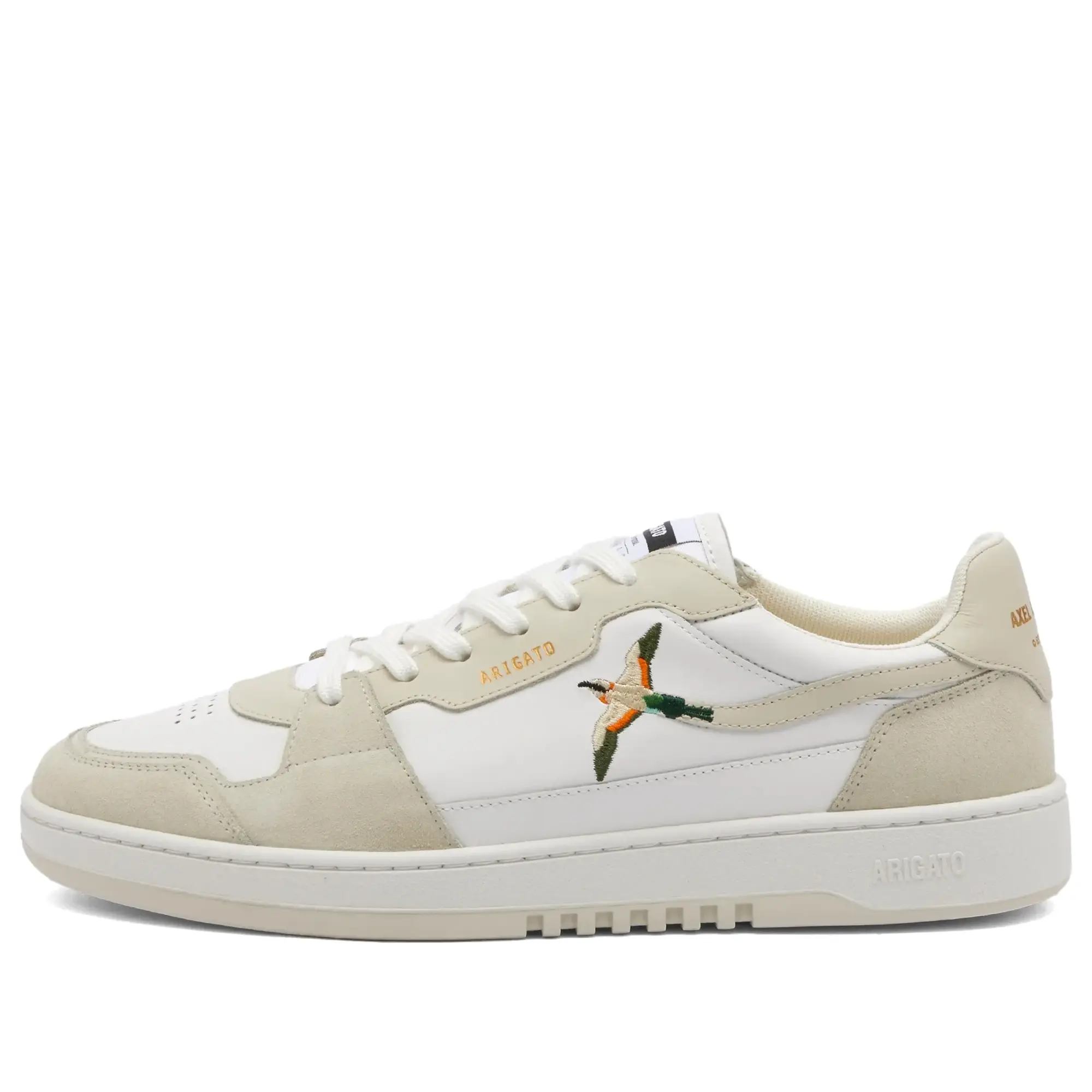 Axel Arigato Men's Dice Lo Bee Bird Sneaker White/Off White