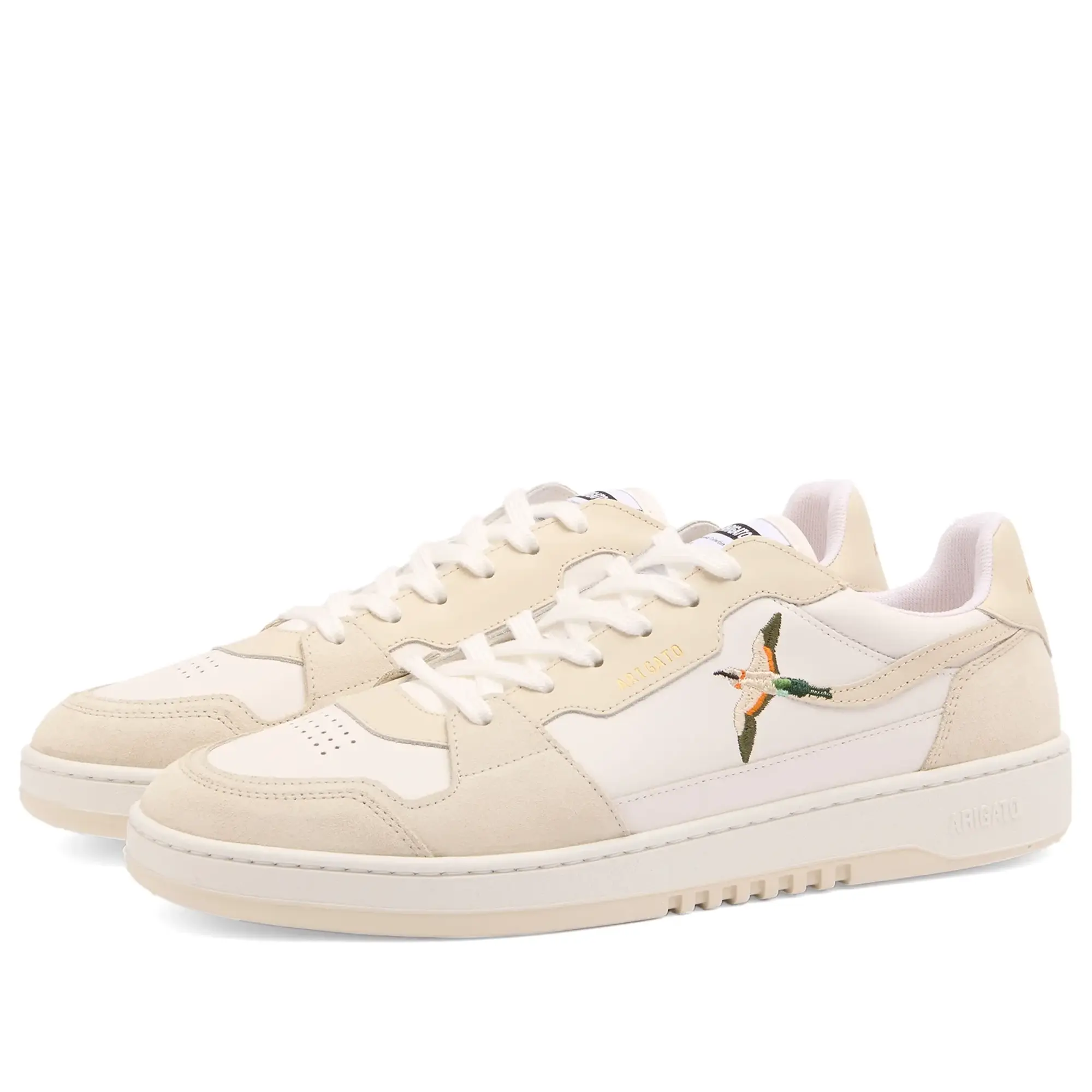Axel Arigato Men's Dice Lo Bee Bird Sneaker White/Off White