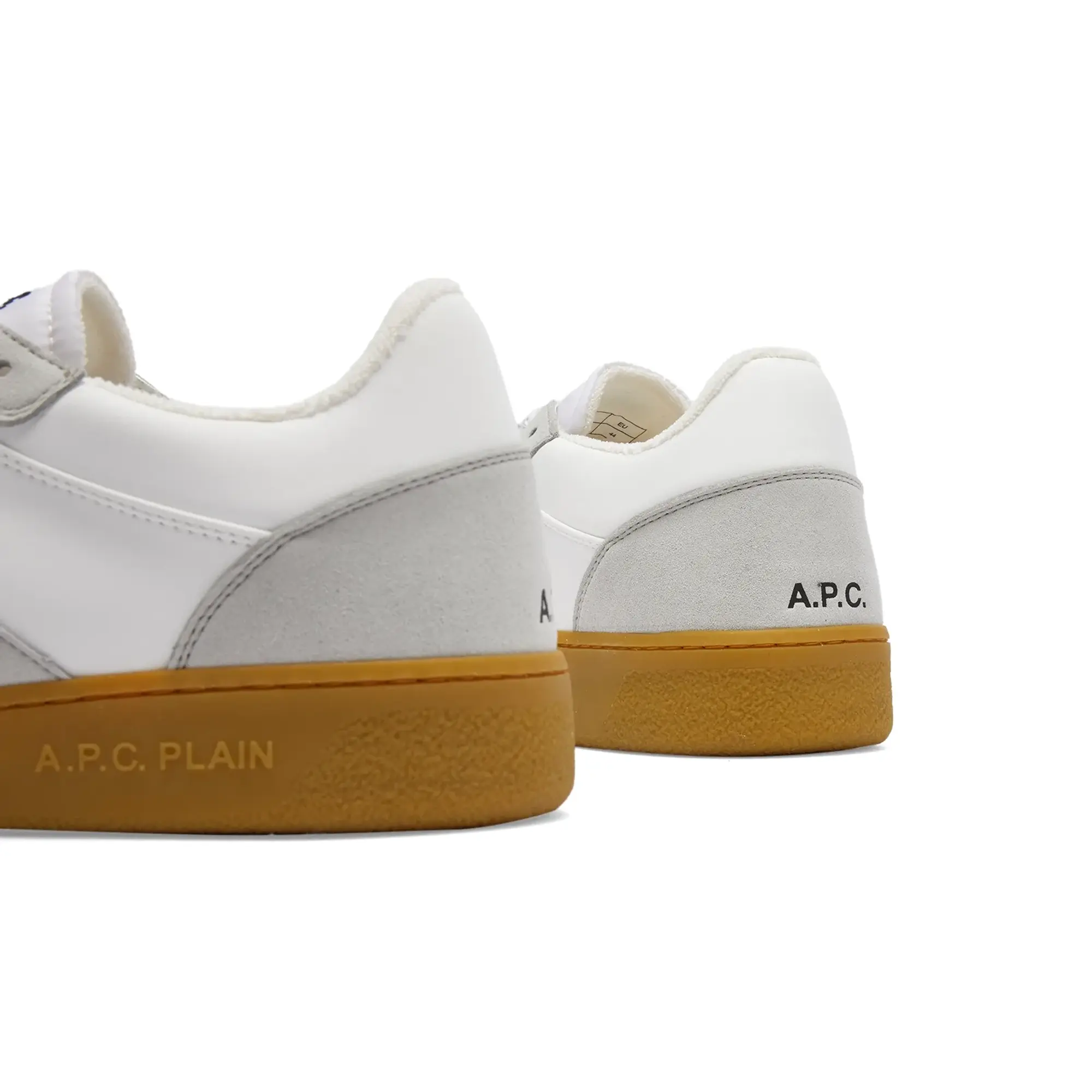 A.P.C. Men's Plain Sneaker White/Gum