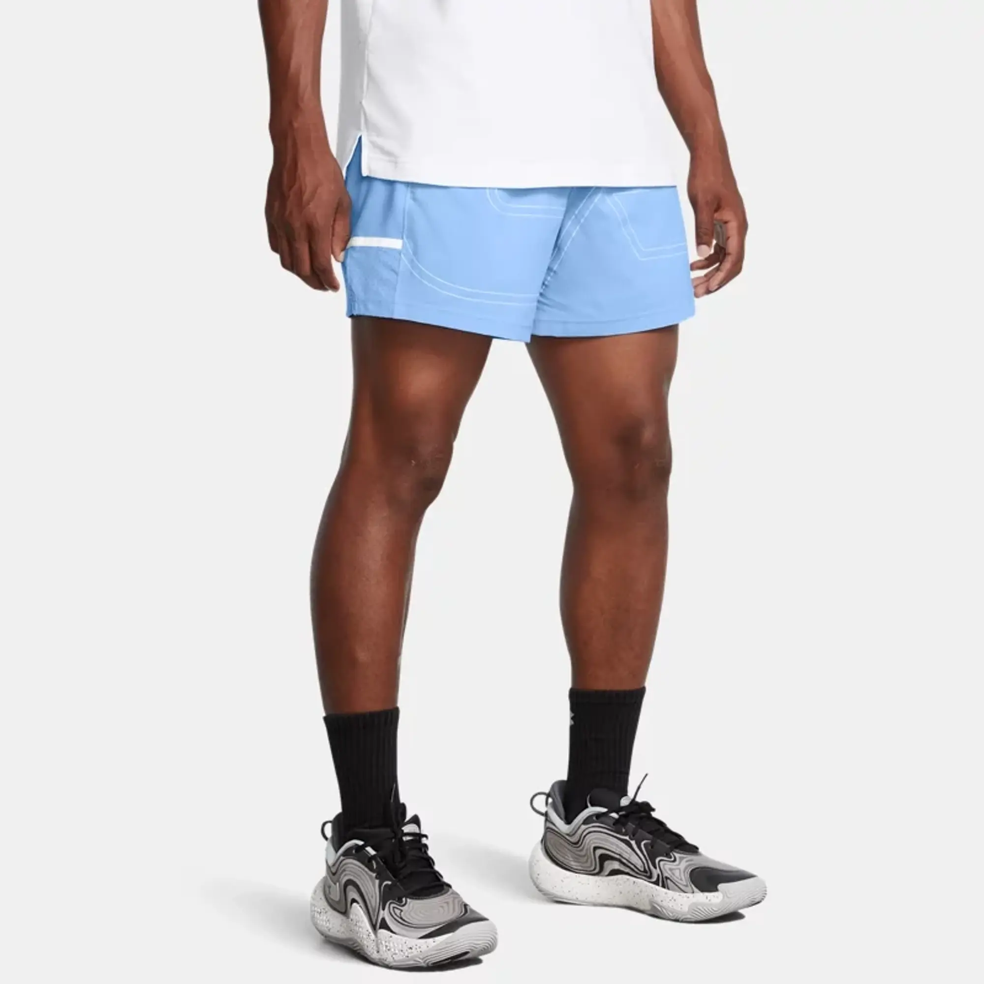 Men's  Under Armour  Zone Pro 5 Shorts Horizon Blue / Horizon Blue S