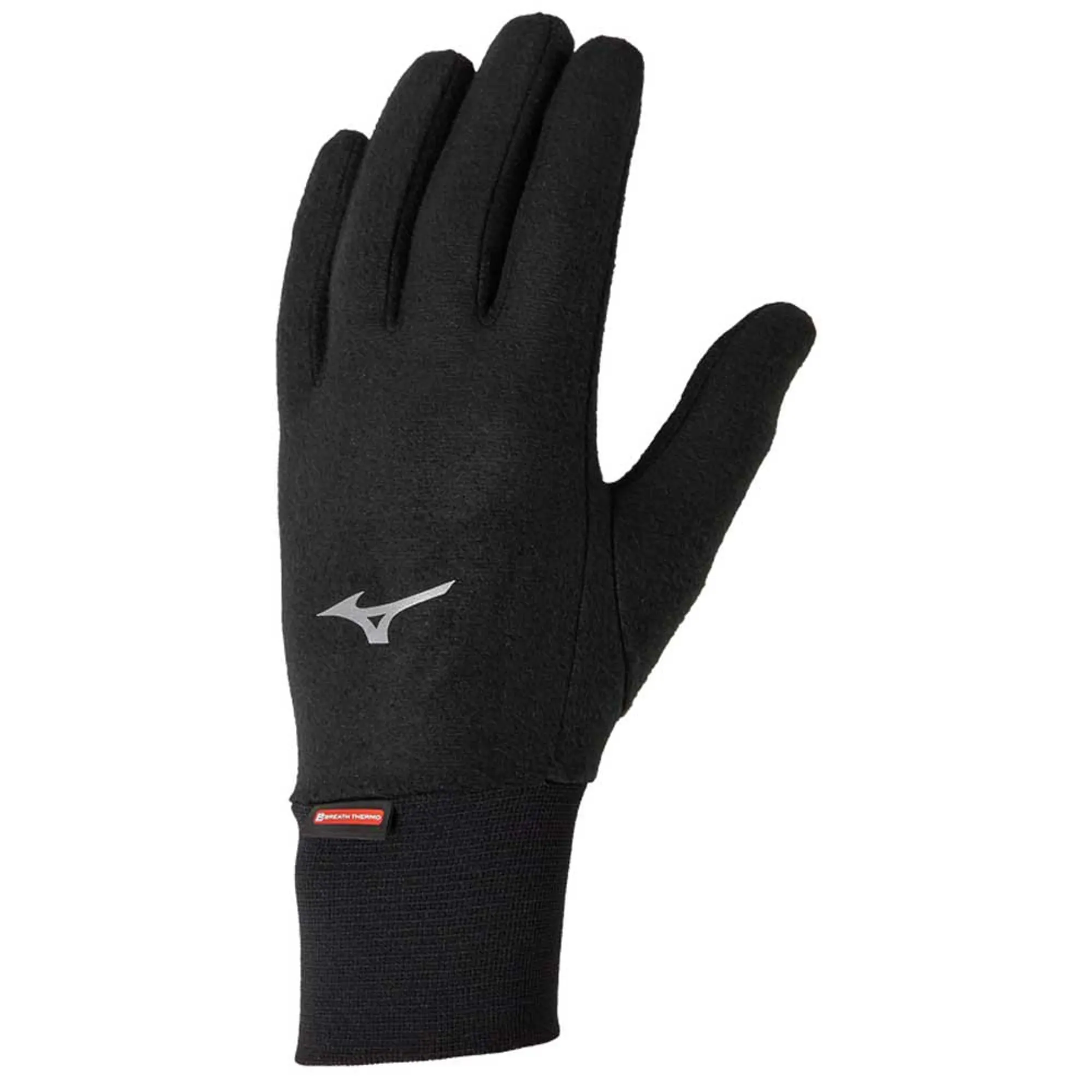 Mizuno Bt Mid Weight Fleece Gloves  - Black