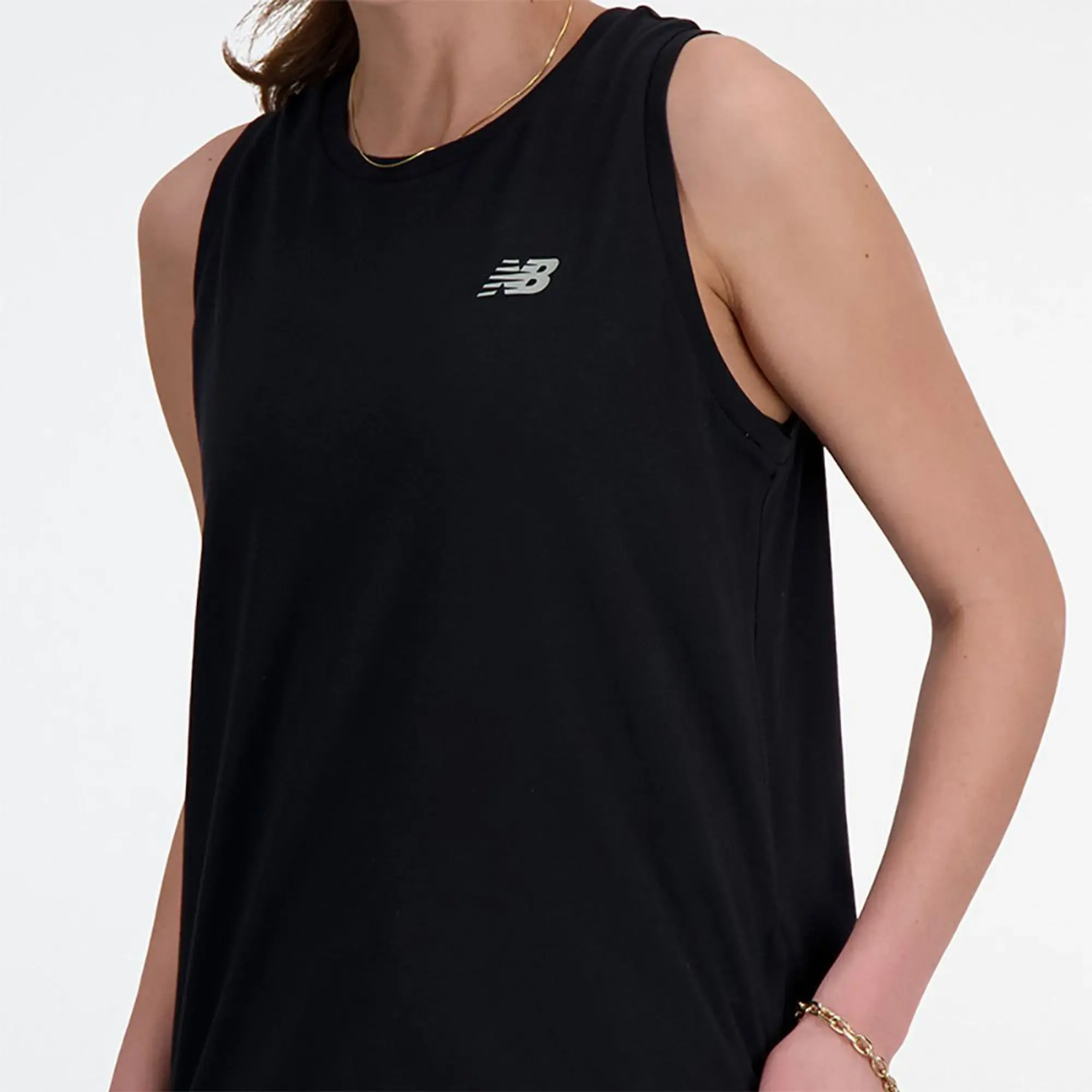 New Balance Sport Essentials Heathertech Sleeveless T-shirt