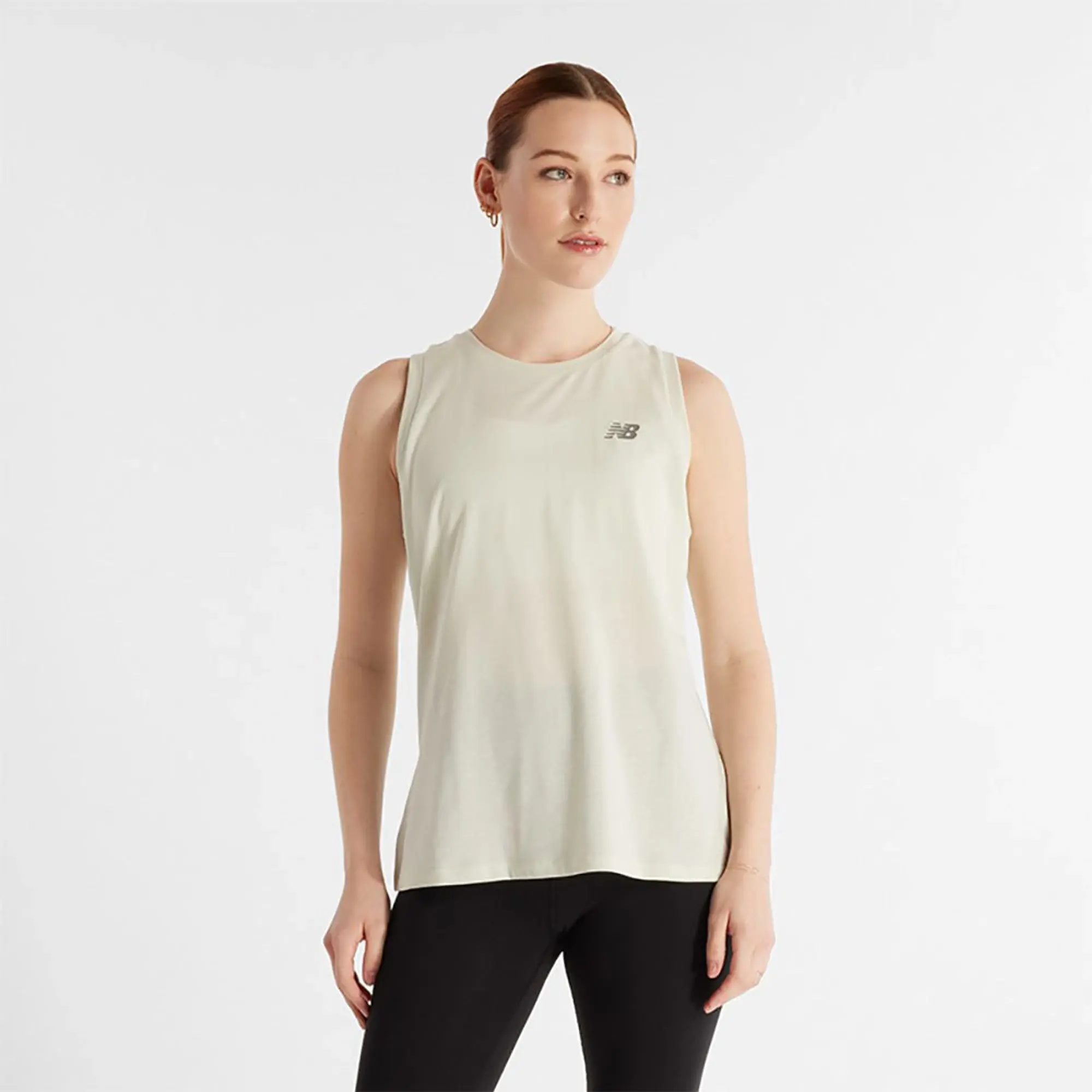 New Balance Sport Essentials Heathertech Sleeveless T-shirt