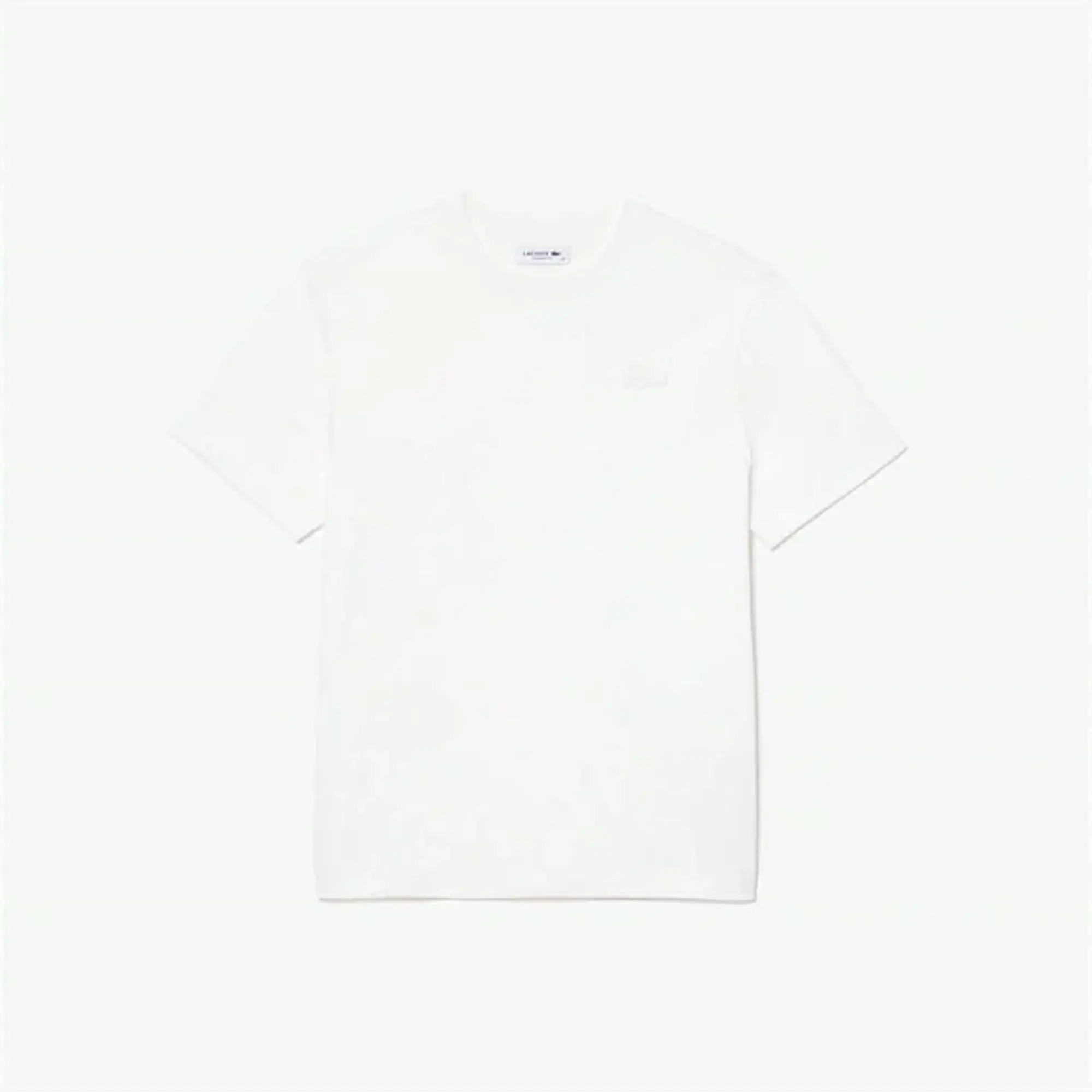 Lacoste Textured Crocodile T-shirt - White