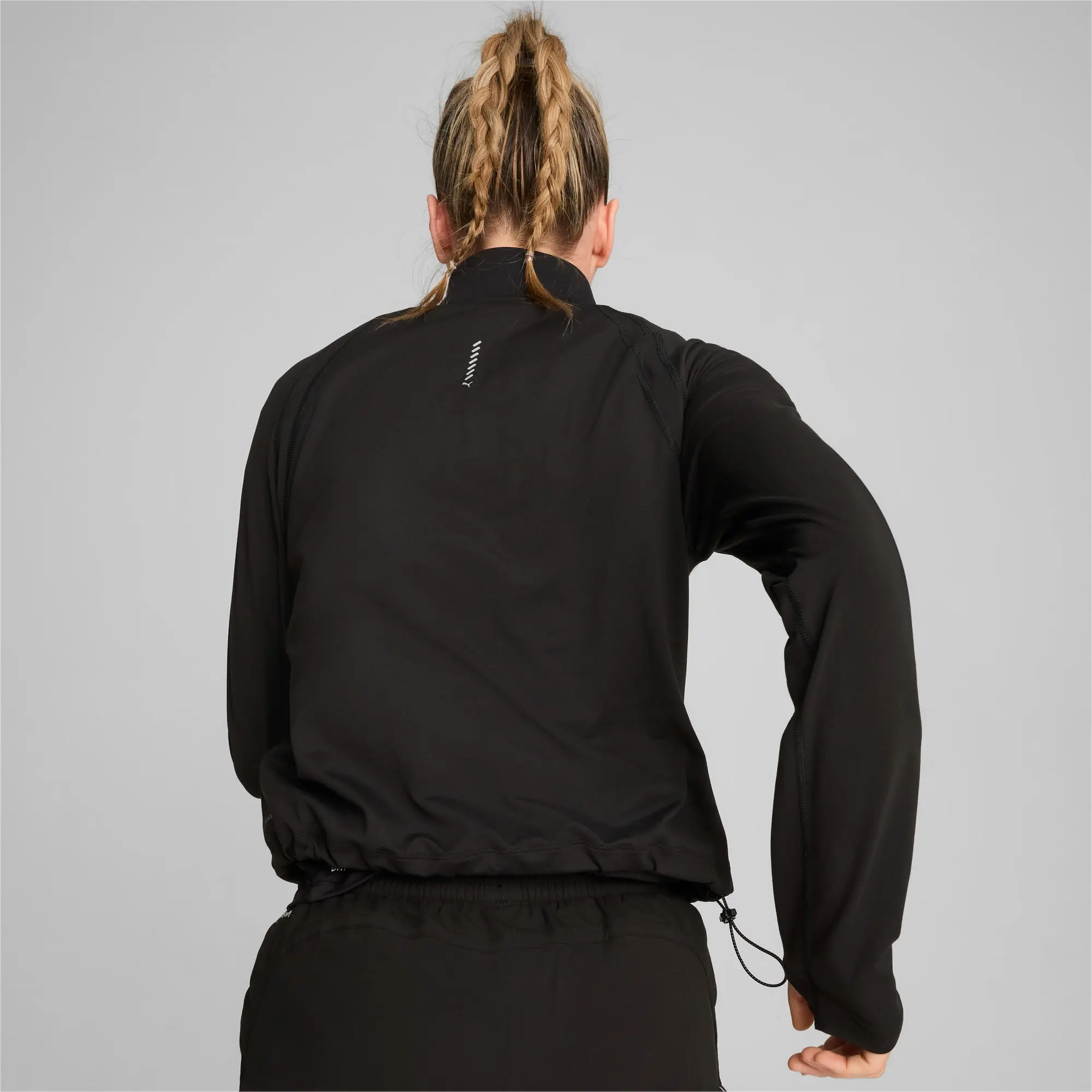PUMA Run Cloudspun Quarter-Zip Top Women, Black