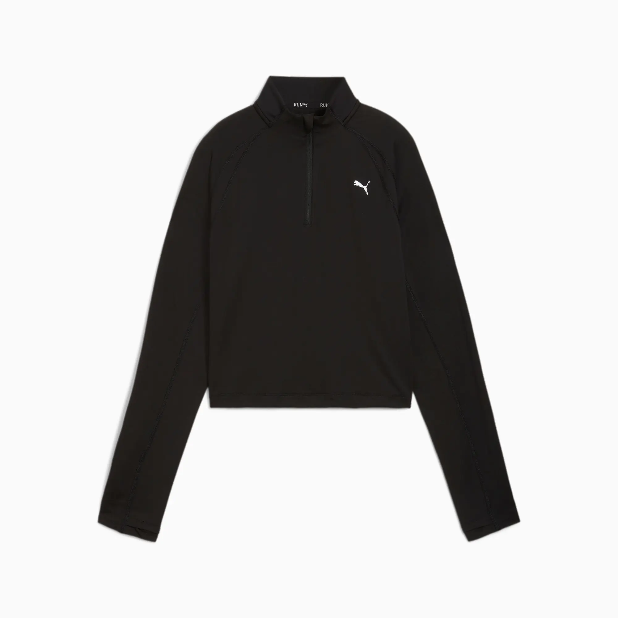 PUMA Run Cloudspun Quarter-Zip Top Women, Black