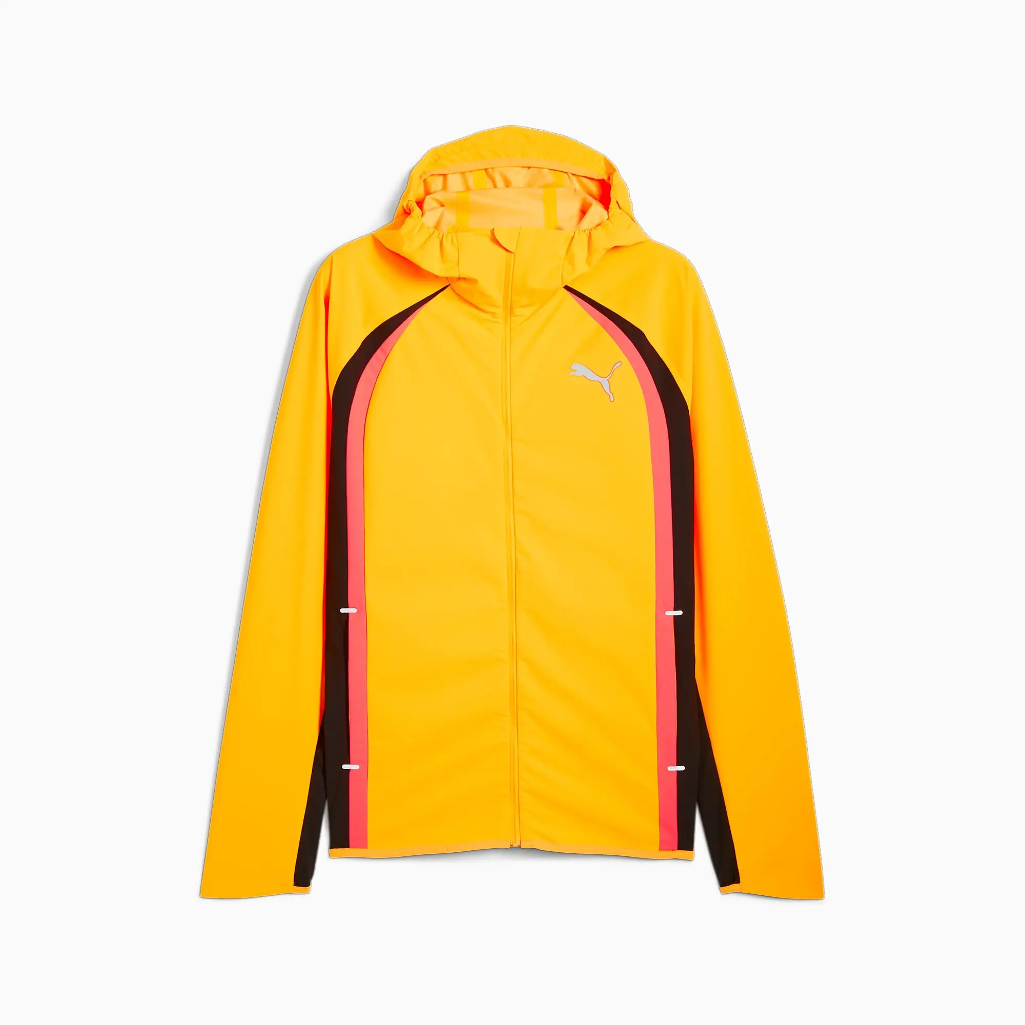 Puma RUN Mens Rain Jacket - Orange