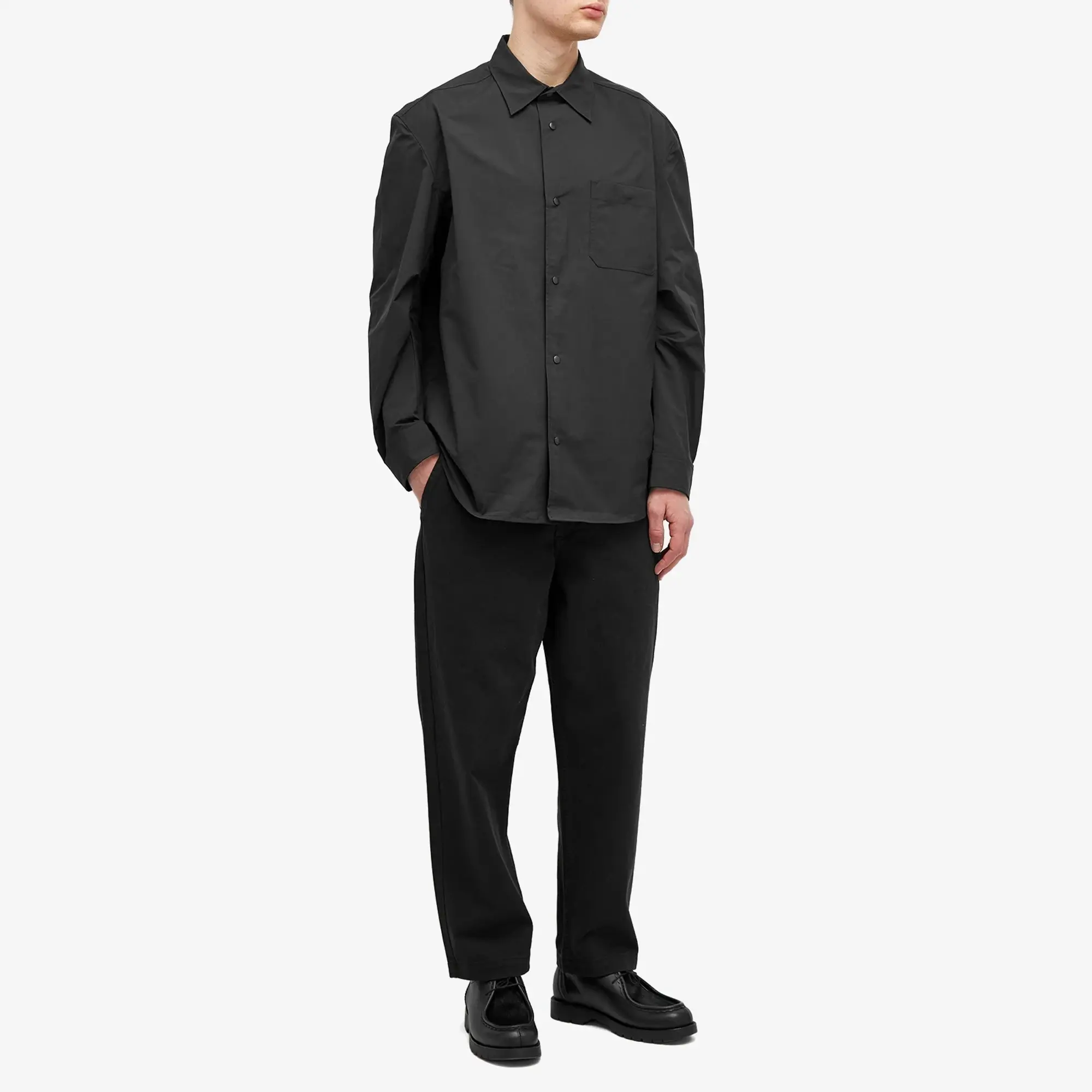 A.P.C. Men's Taku Showerproof Shirt Jacket Black