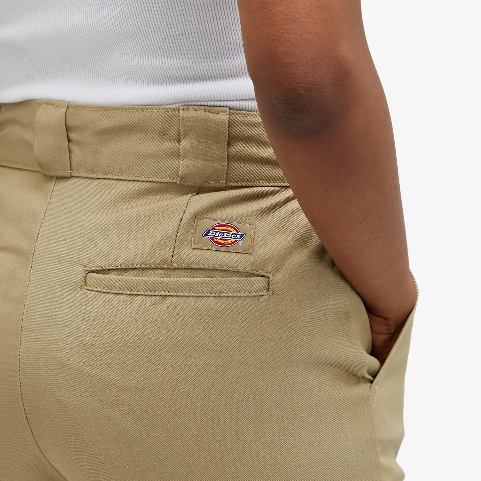 Dickies Women's Phoenix Cropped Trousers Khaki