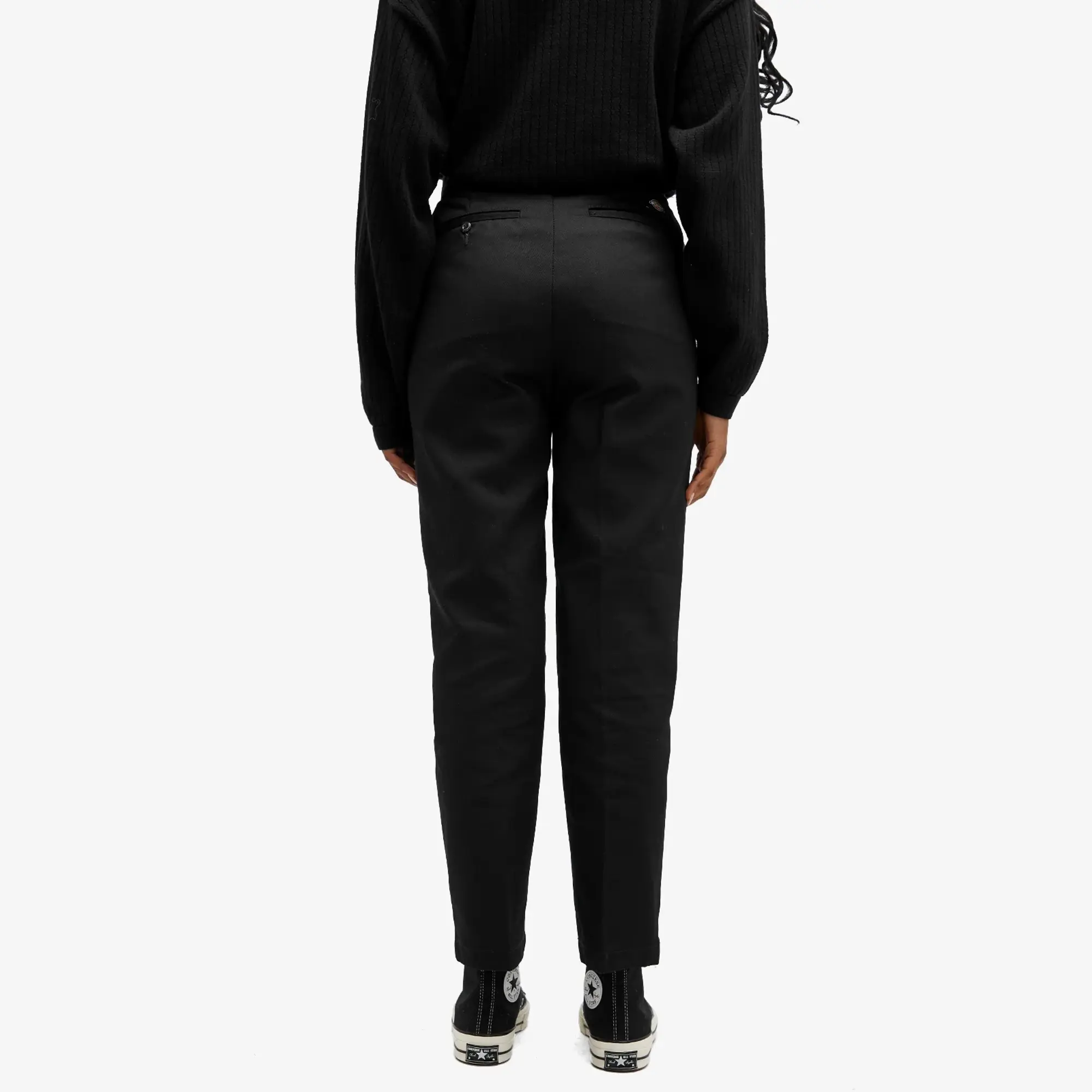 Dickies Women's Phoenix Cropped Trousers Black
