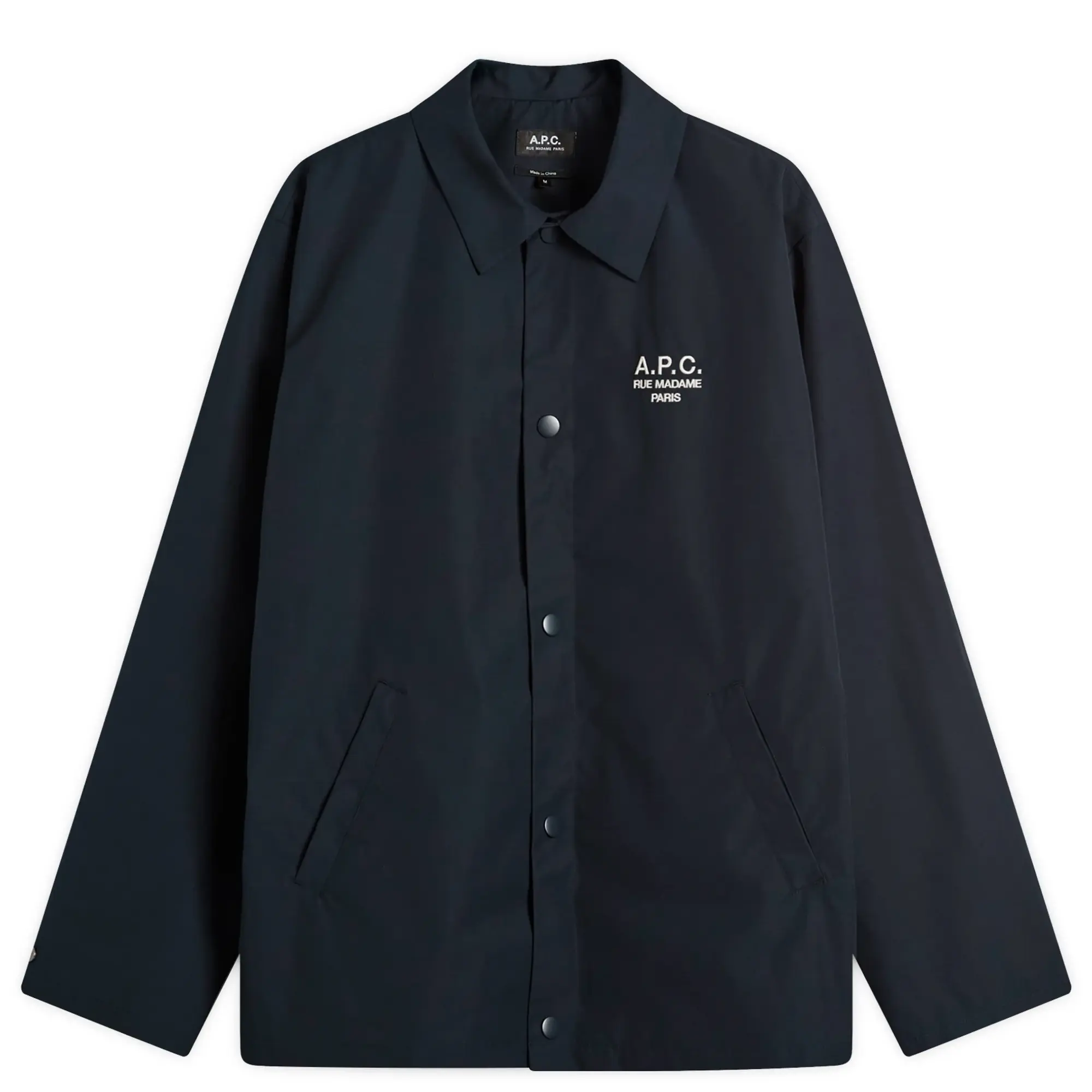 A.P.C. Men's Regis Coaches Jacket Dark Navy