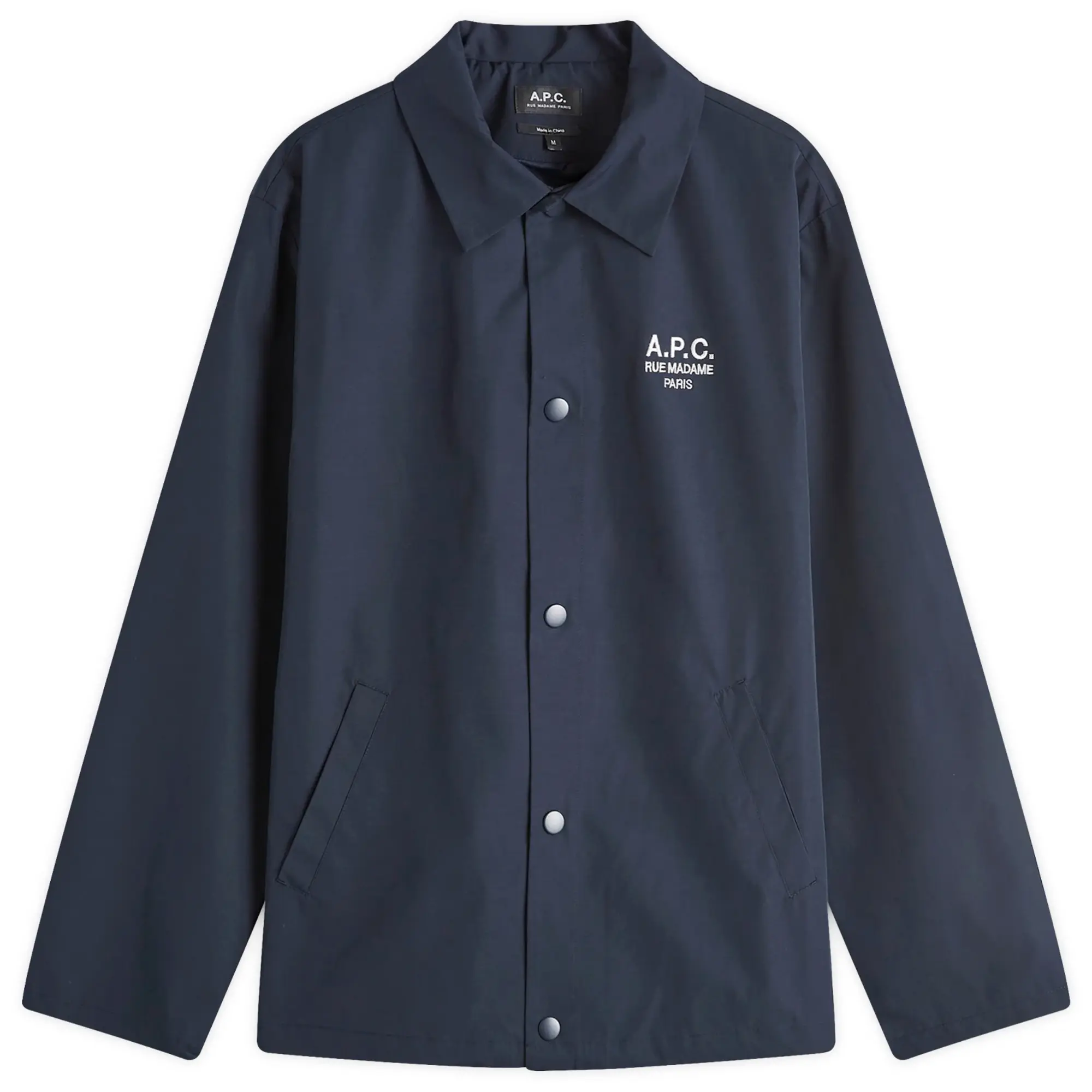 A.P.C. Men's Regis Coaches Jacket Dark Navy