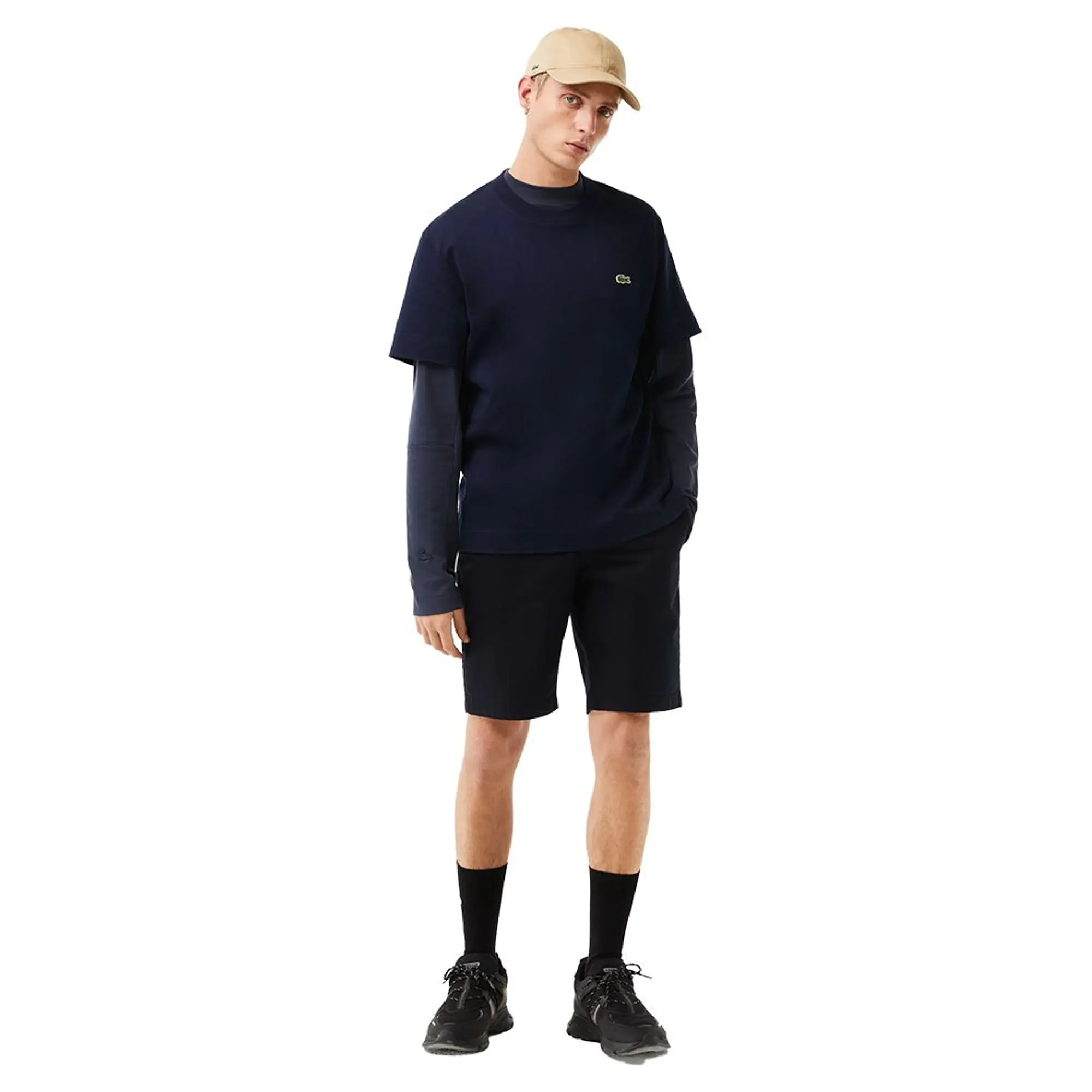Lacoste Crewneck Organic Cotton T-Shirt