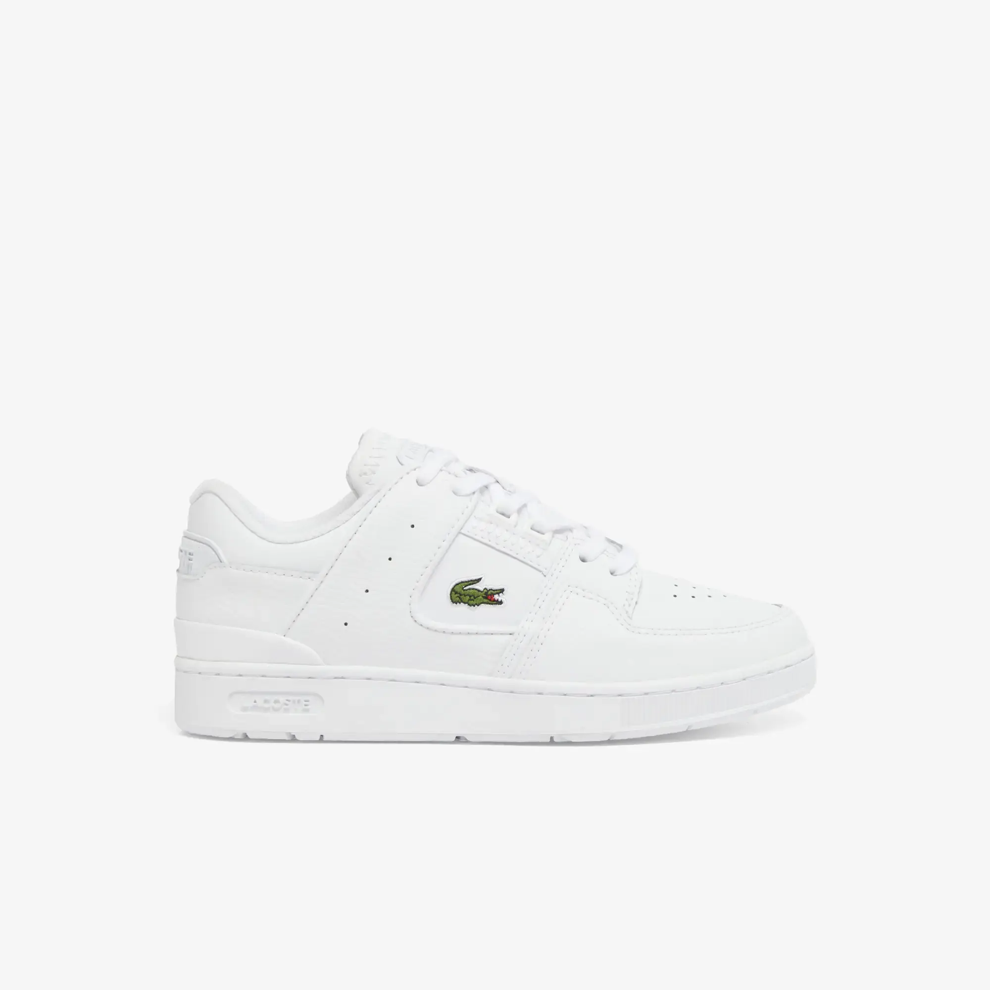 Lacoste Women's Court Cage Leather Sneakers - White