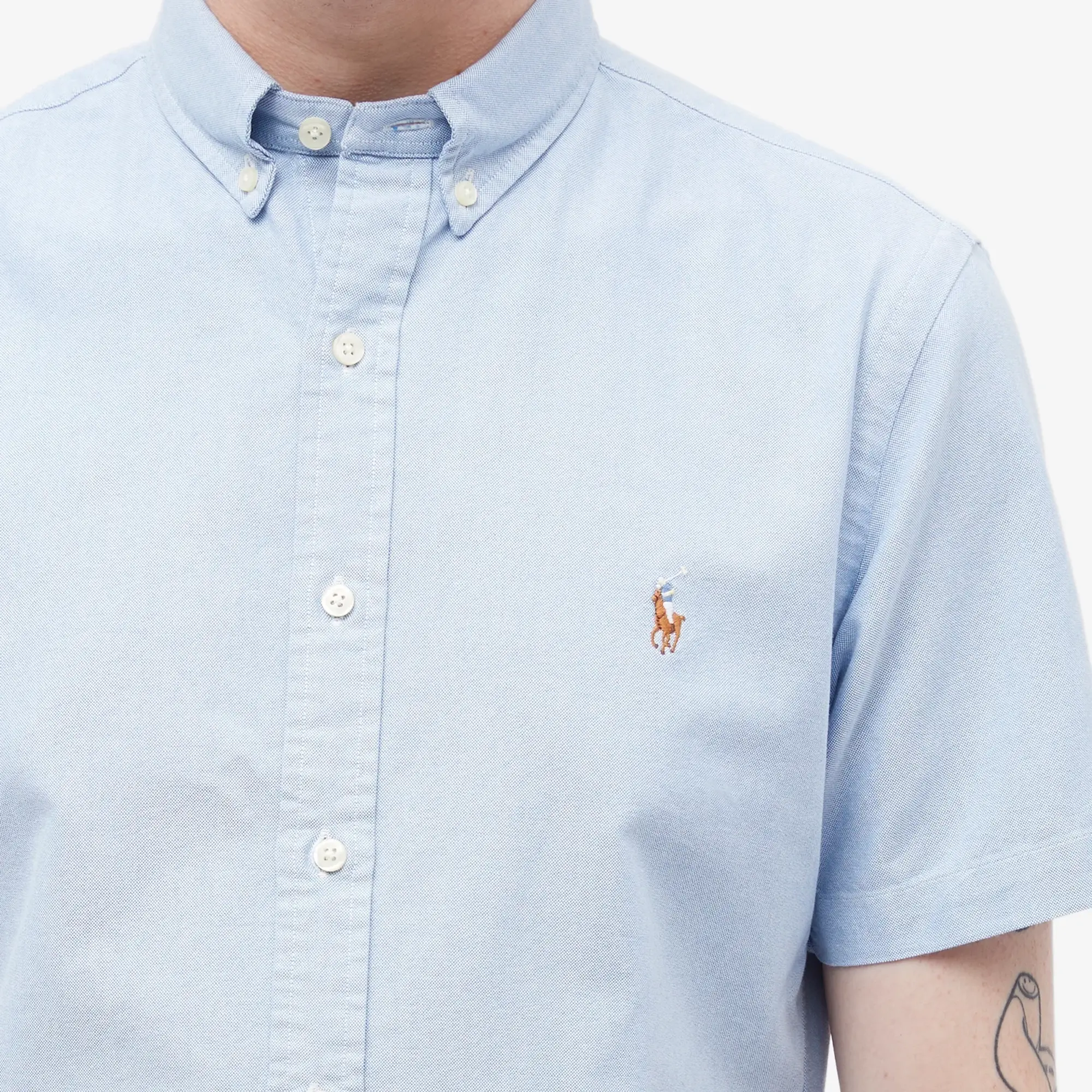 Polo Ralph Lauren Men's Short Sleeve Shirt Blue